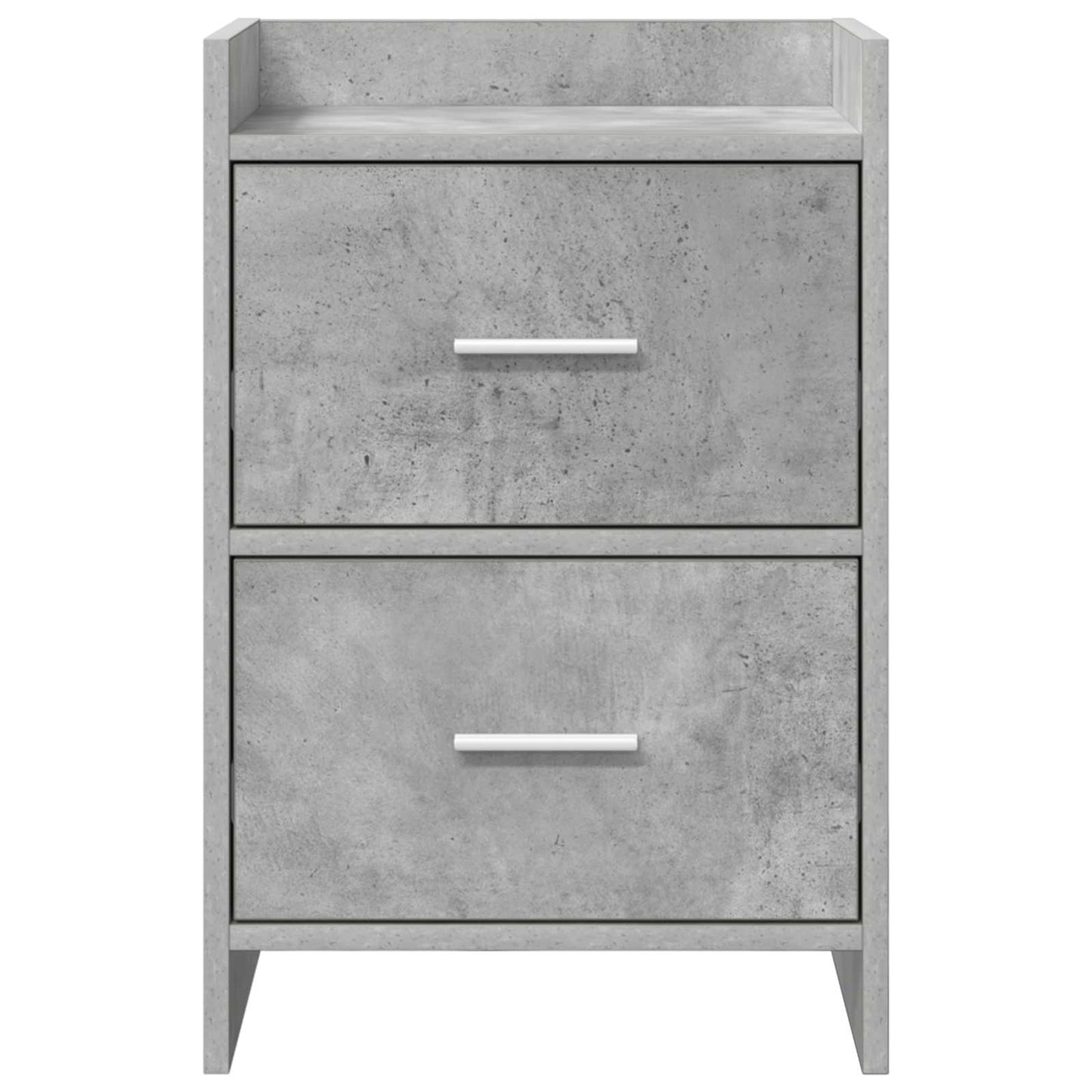 Bedside Tables Concrete Grey 40 x 30 x 60 cm Engineered Wood