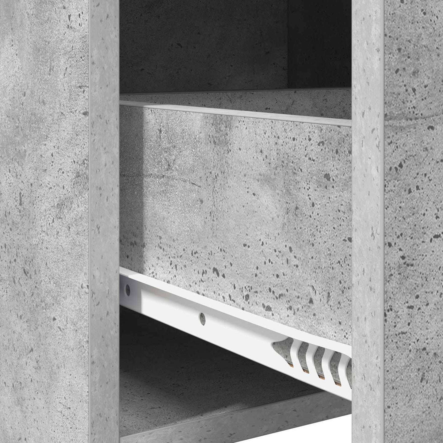 Bedside Tables 2 pcs Concrete Grey 40 x 30 x 60 cm