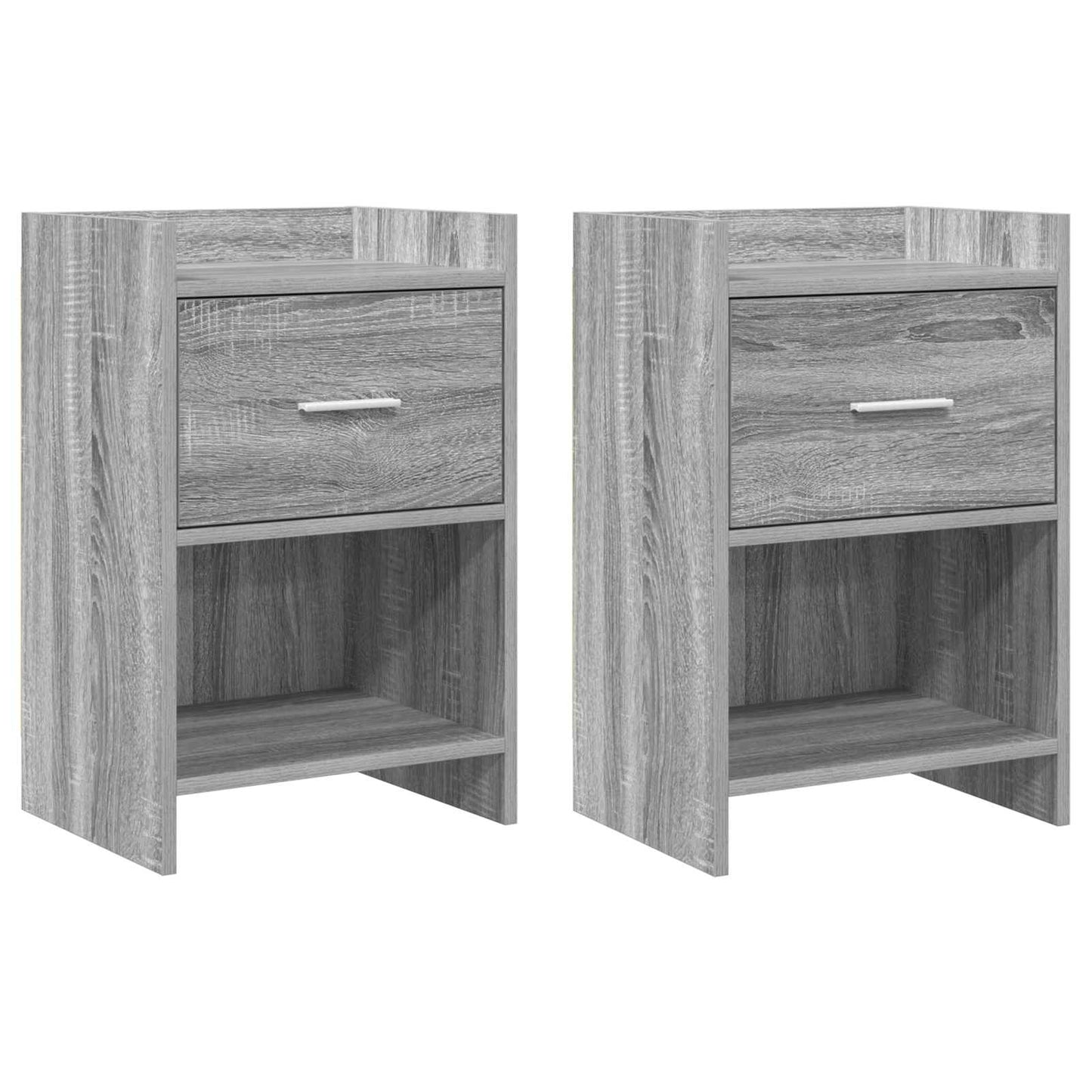 Bedside Tables 2 pcs Grey Sonoma 40 x 30 x 60 cm