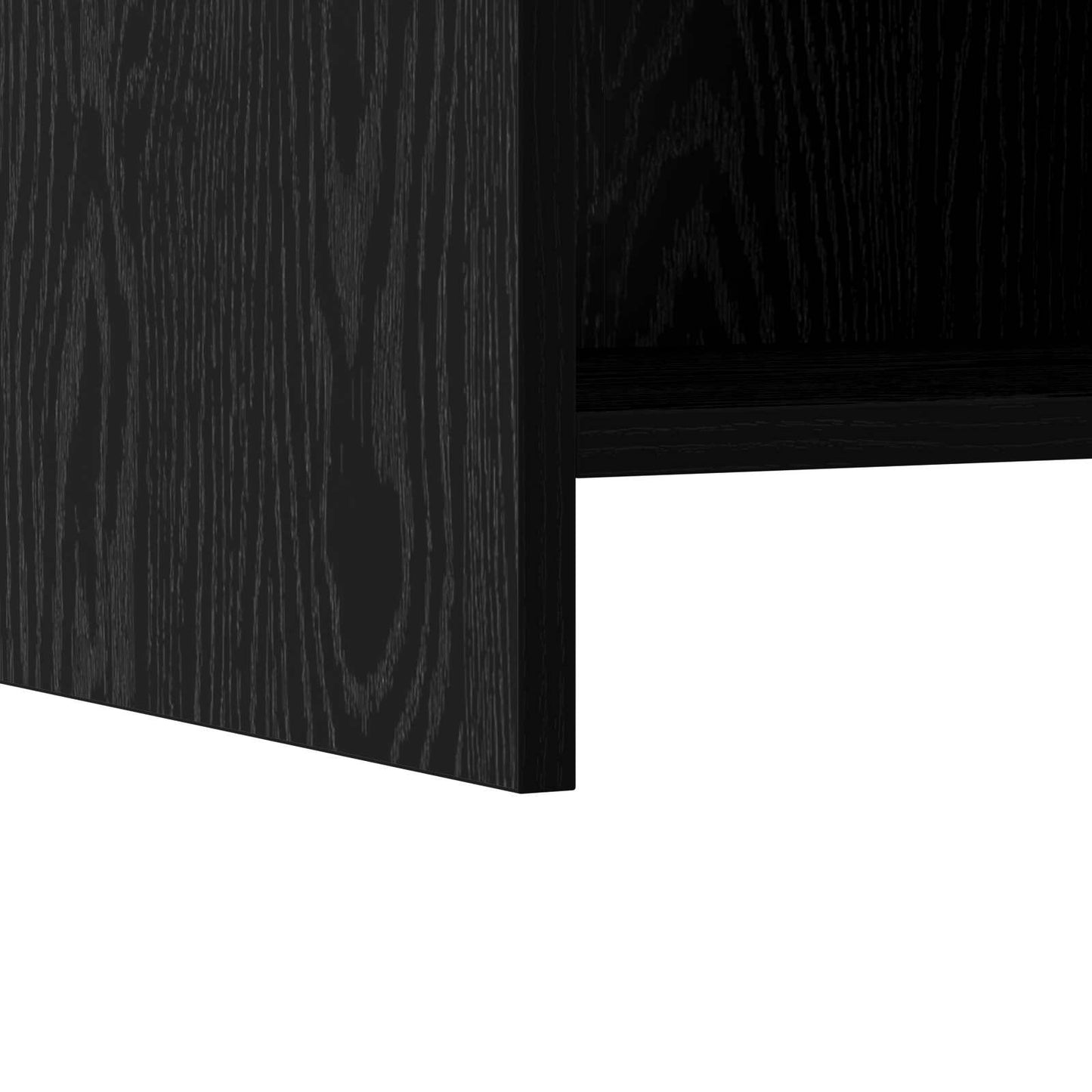 Bedside Tables Black Oak 40 x 30 x 60 cm Engineered Wood