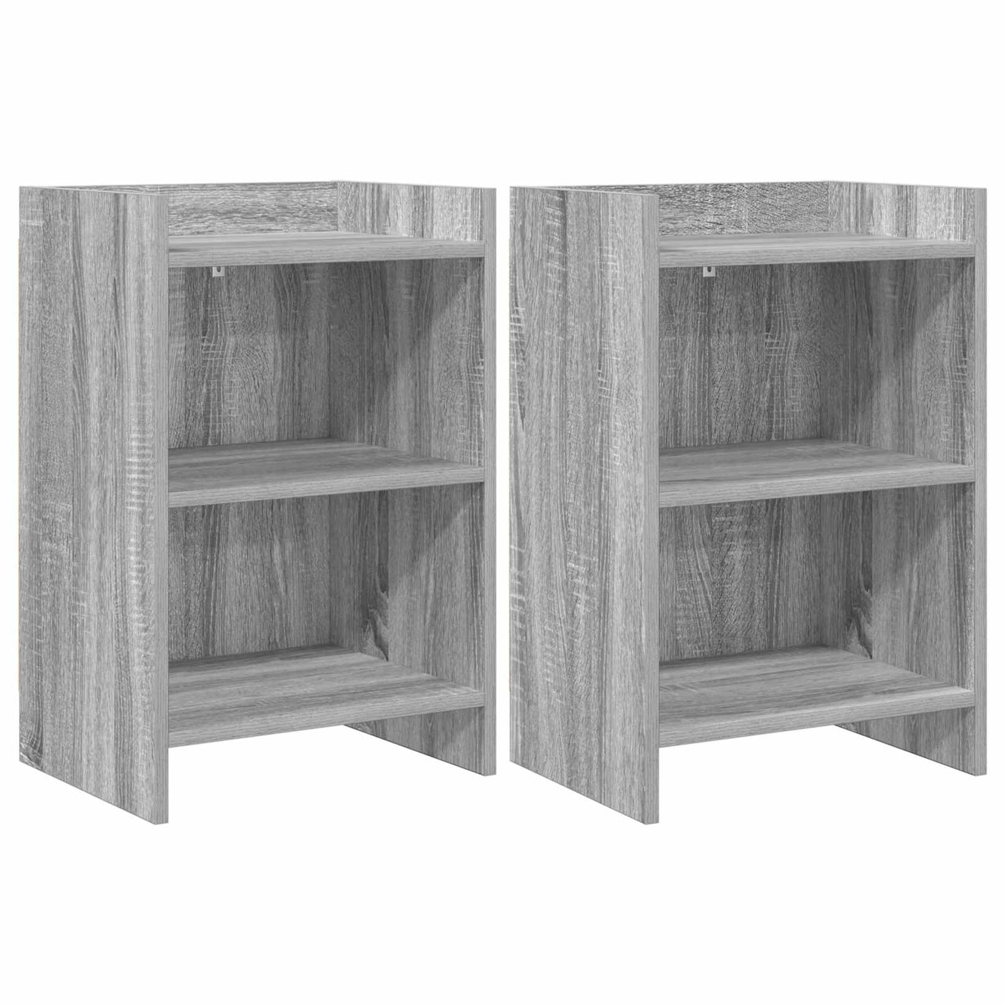 Bedside Tables 2 pcs Grey Sonoma 40 x 30 x 60 cm
