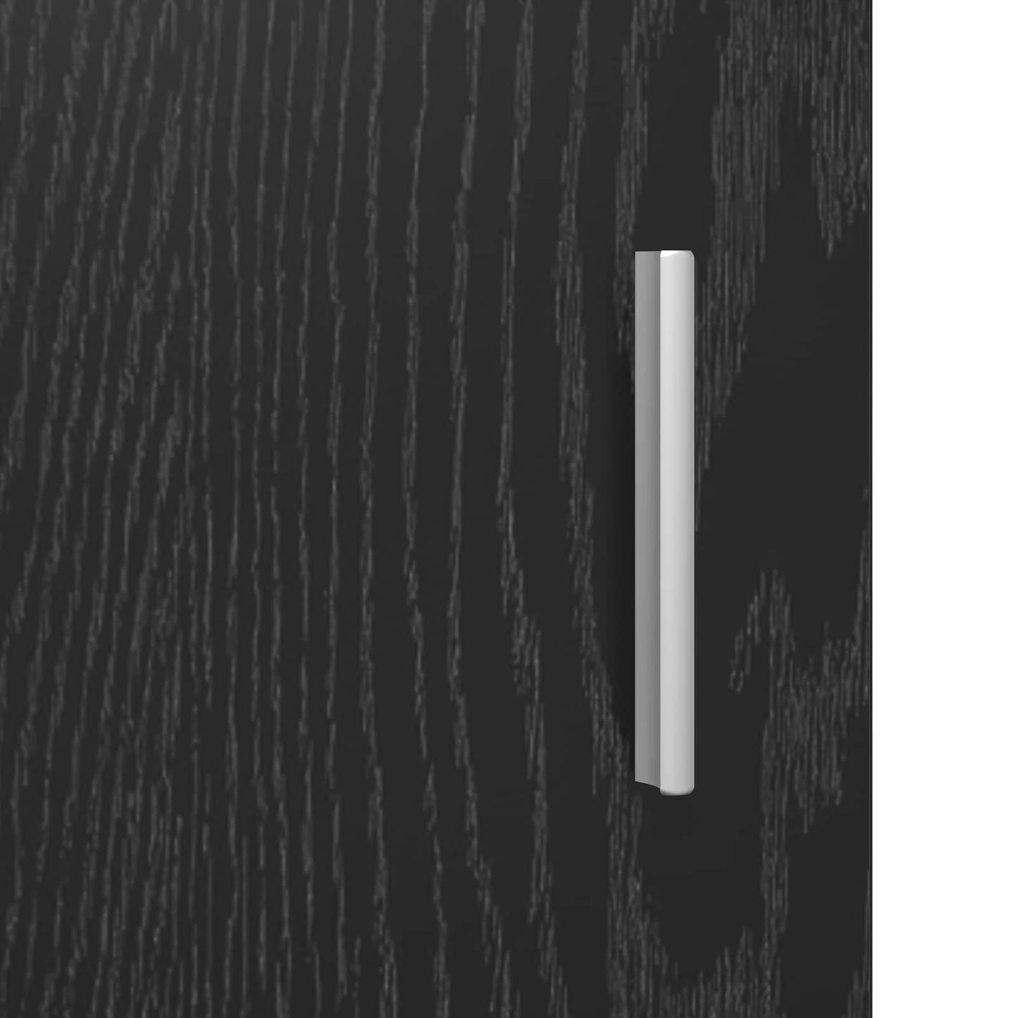 Bedside Tables Black Oak 40 x 30 x 60 cm Engineered Wood