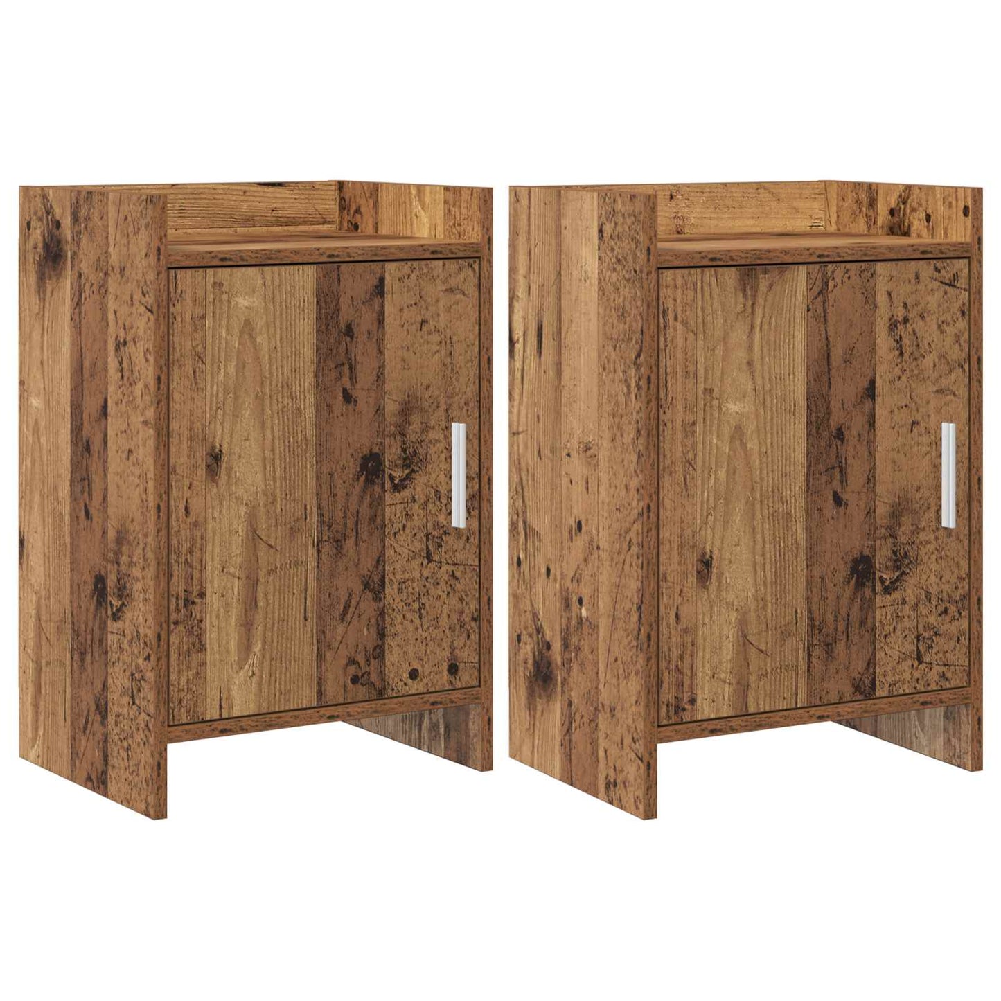 Bedside Tables 2 pcs Old Wood 40 x 30 x 60 cm Engineered Wood