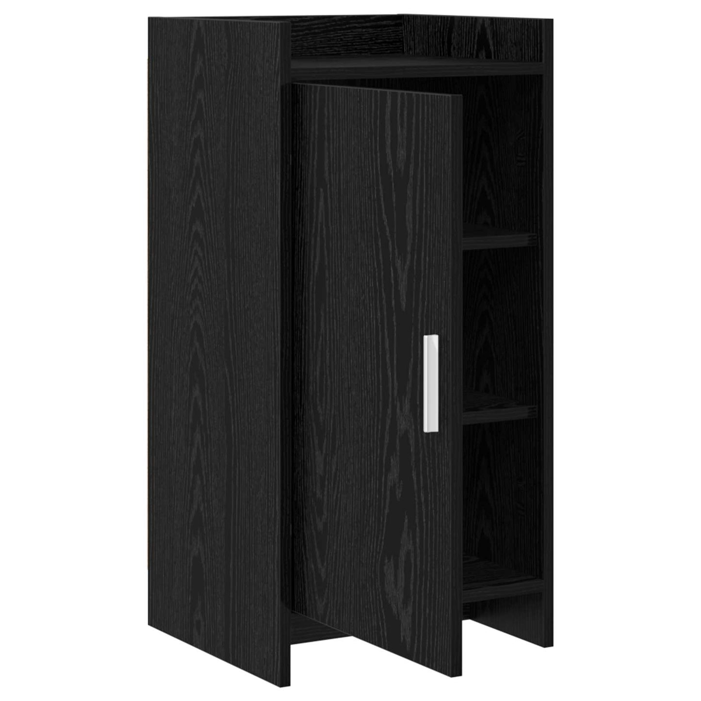 Sideboard Black Oak 40 x 36 x 80 cm Engineered Wood