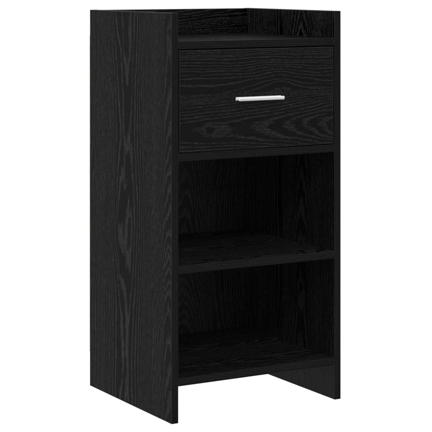 Sideboard Black Oak 40 x 36 x 80 cm Engineered Wood