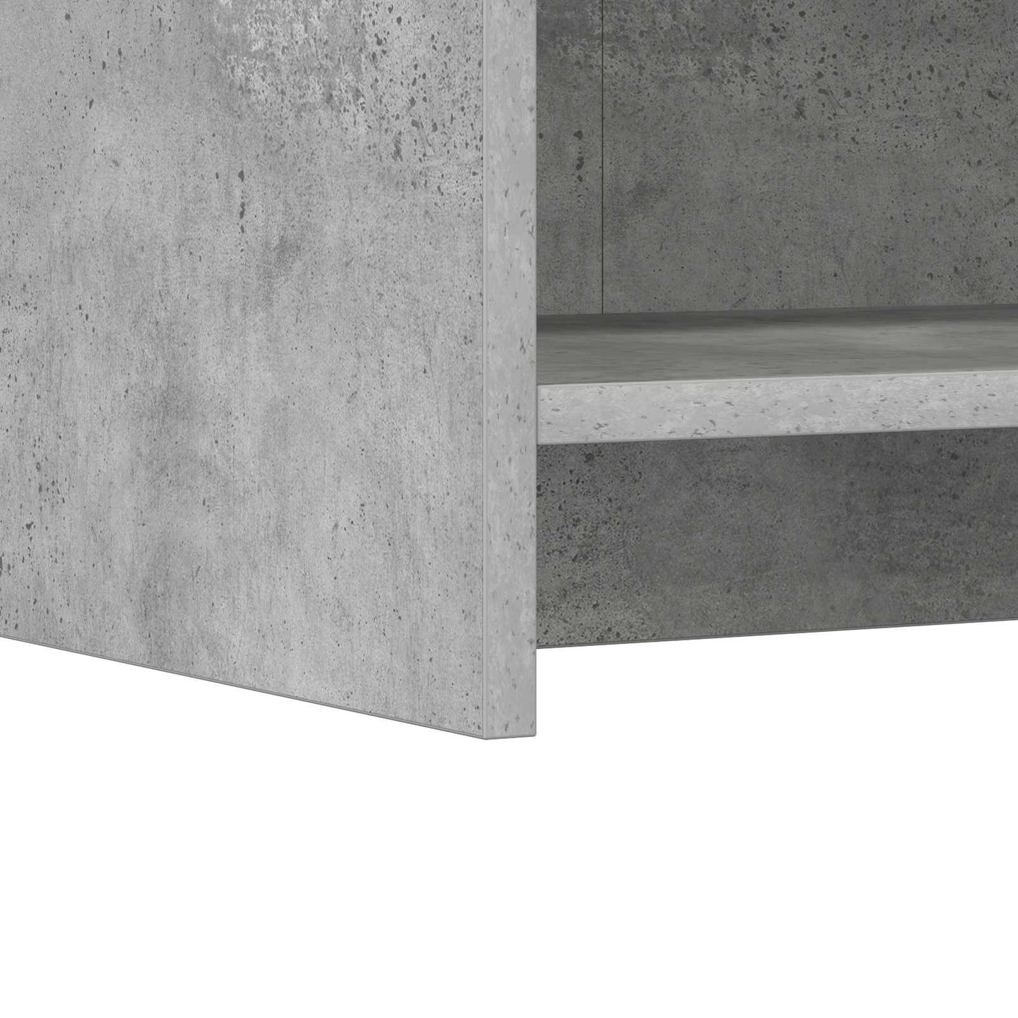 Sideboard Concrete Grey 75 x 36 x 80 cm Engineered Wood