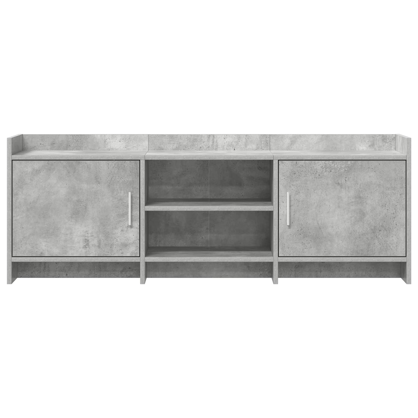 TV Cabinet 130 x 33 x 47 cm Concrete Grey Engineered Wood