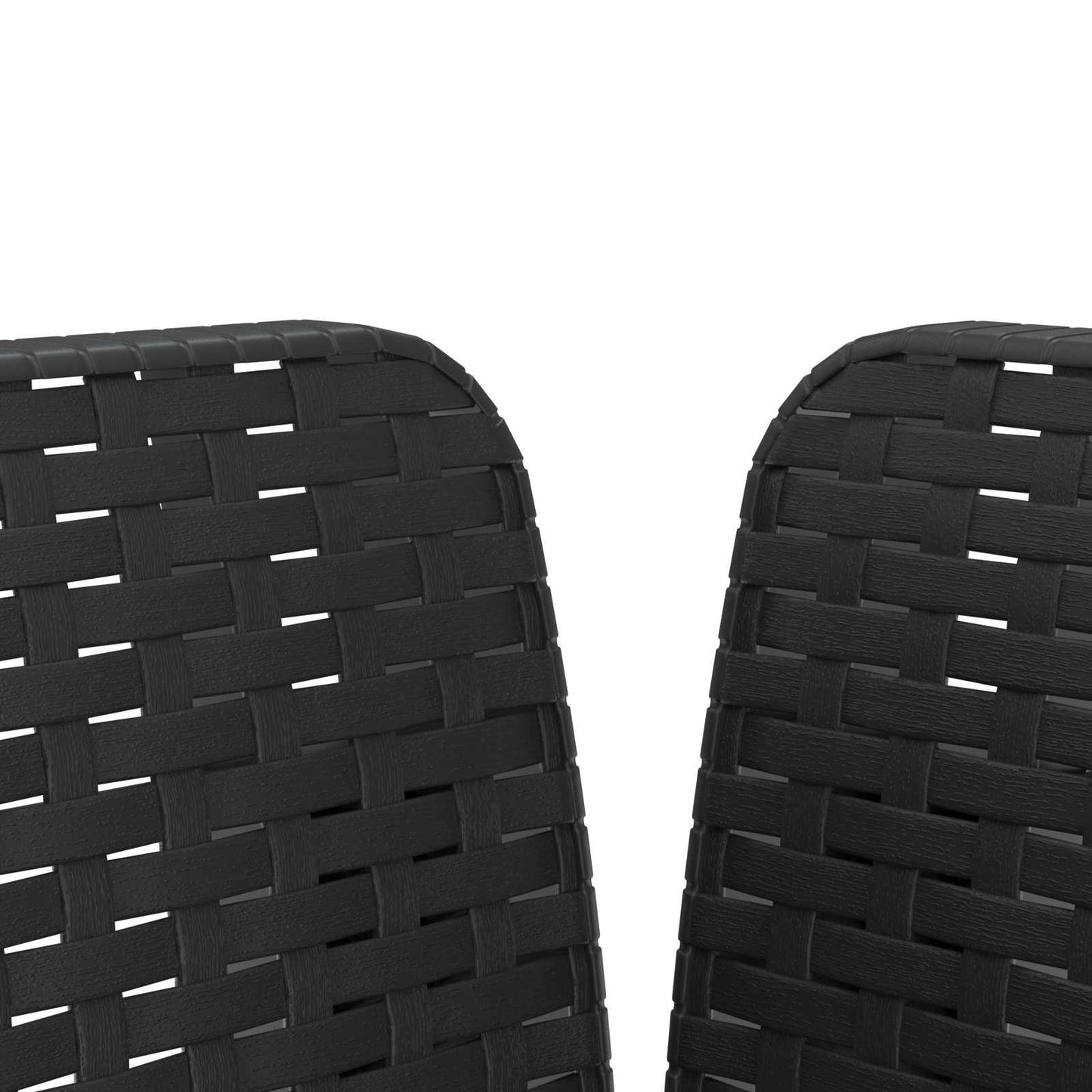 1-Seater Armchair Rattan Look PP Anthracite