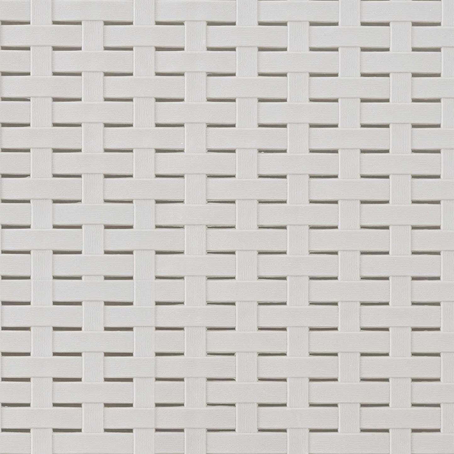 Reclining Garden Chair Rattan Look White PP