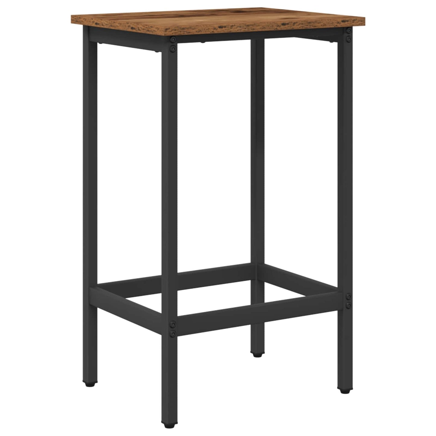 Bar Stool Old Wood 40 x 32 x 64 cm Engineered Wood