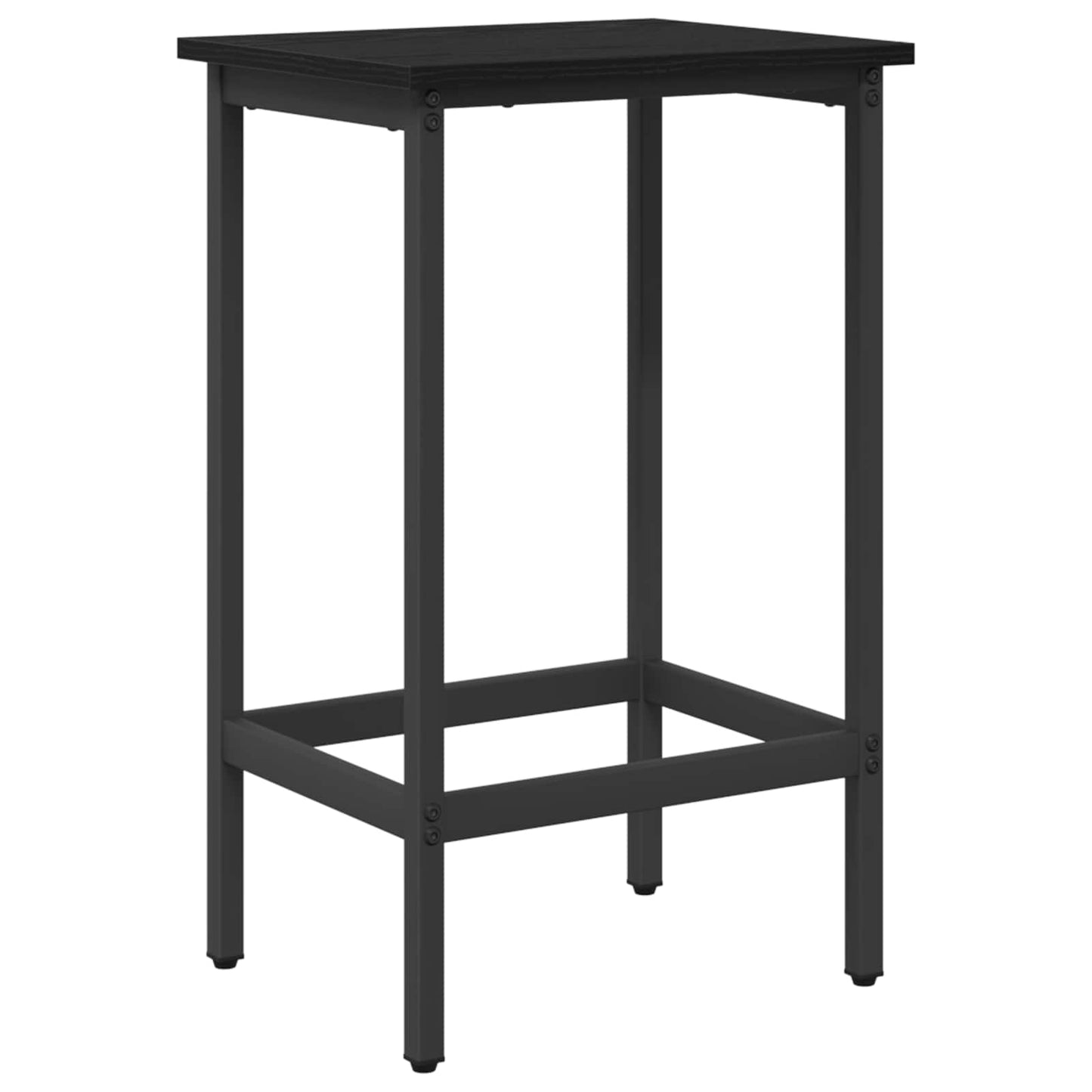 Bar Stool Black Oak 40 x 32 x 74 cm Engineered Wood