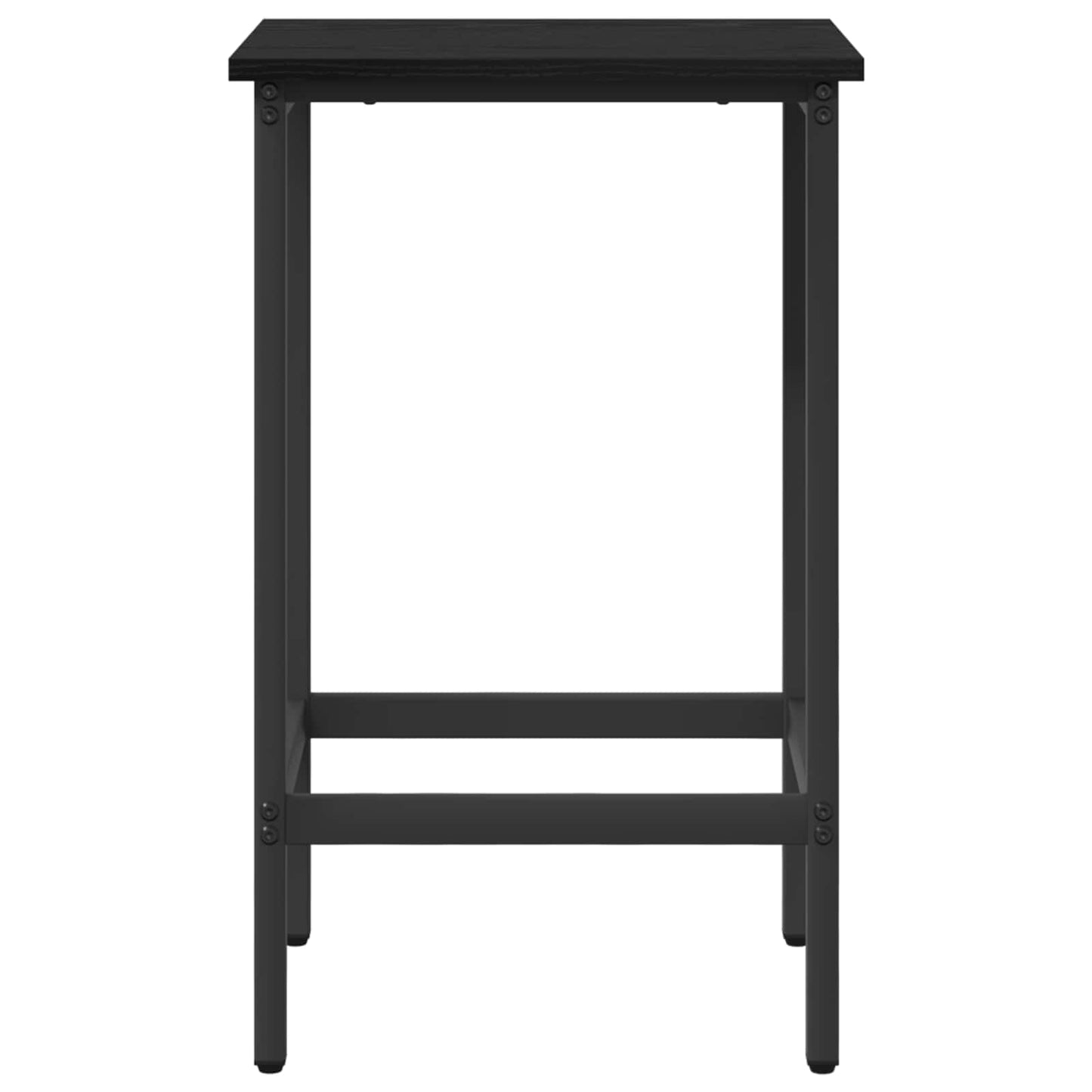 Bar Stool Black Oak 40 x 32 x 74 cm Engineered Wood