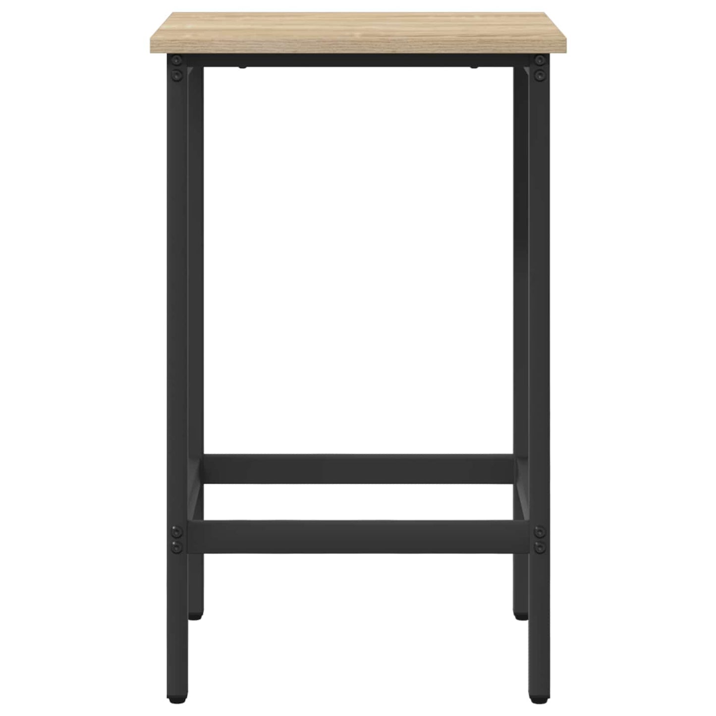 Bar Stool 2 pcs Sonoma Oak 40 x 32 x 74 cm Engineered Wood