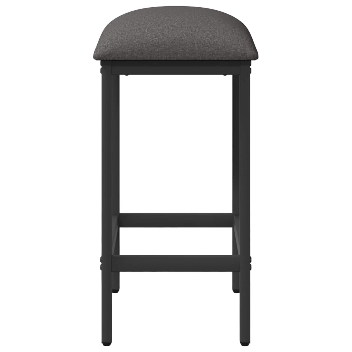 Bar Stool 2 pcs Light Grey 40 x 32 x 64 cm Engineered Wood
