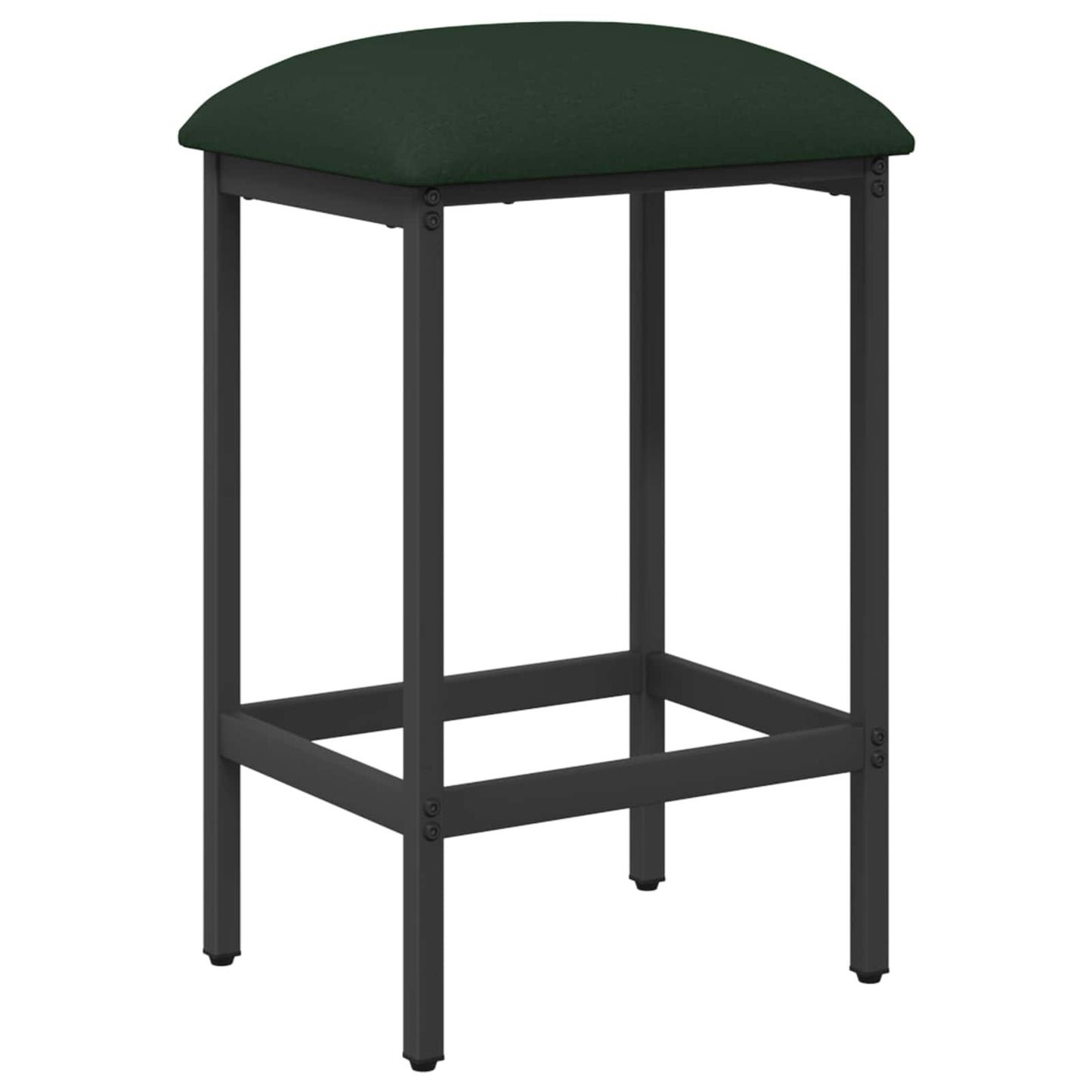 Bar Stool Dark Green 40 x 32 x 64 cm Engineered Wood