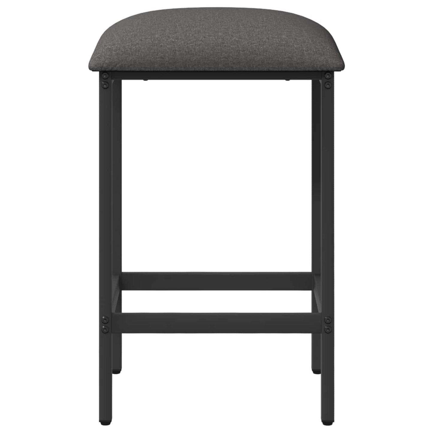 Bar Stool 2 pcs Light Grey 40 x 32 x 74 cm Engineered Wood