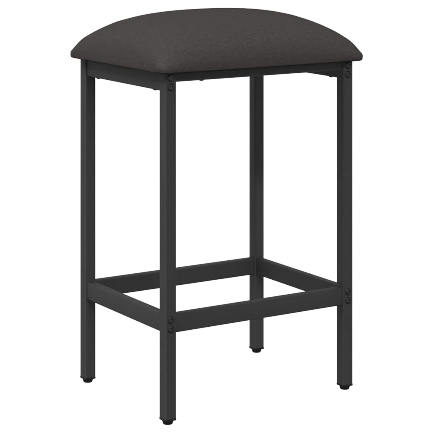 Bar Stool Dark Grey 40 x 32 x 74 cm Engineered Wood