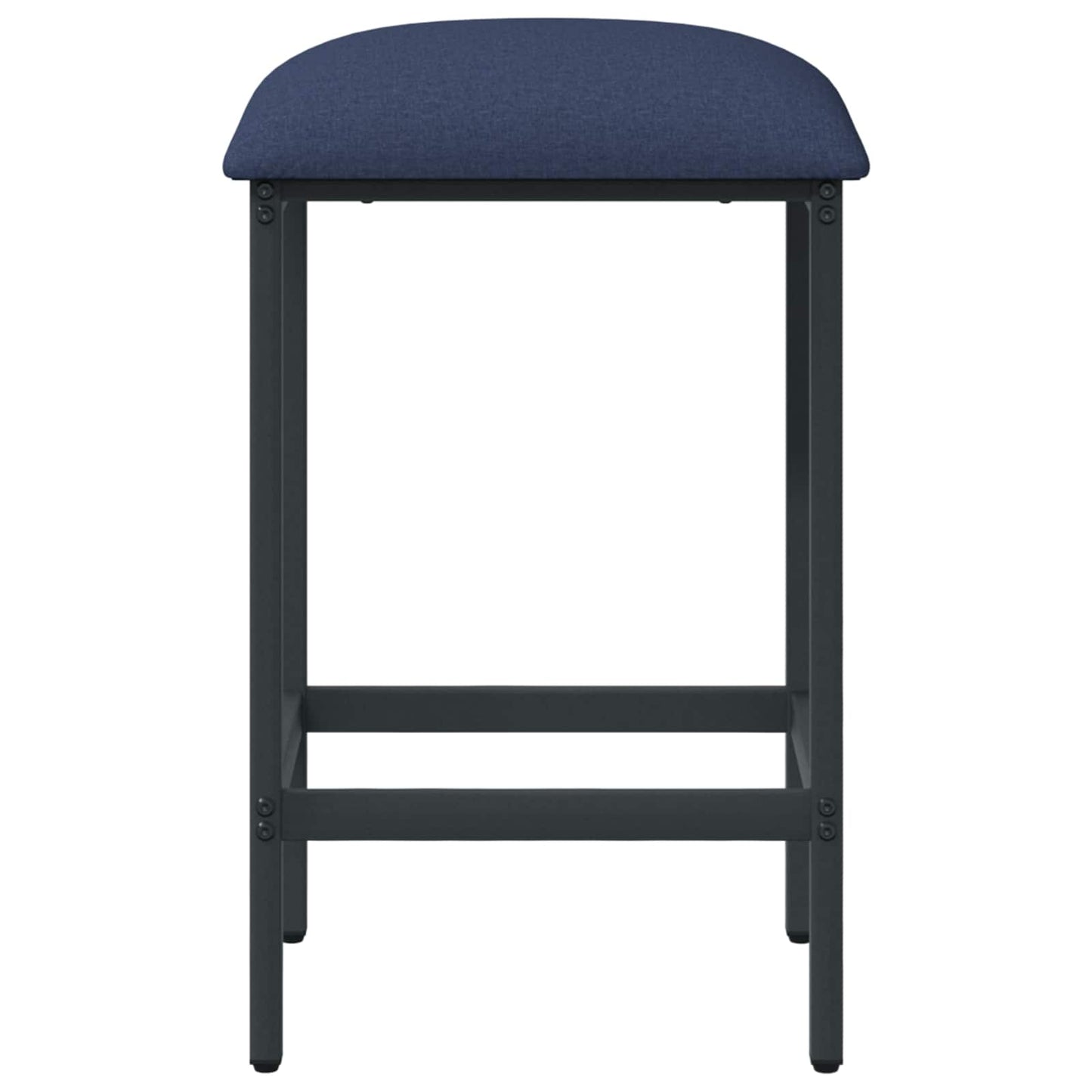 Bar Stool 2 pcs Blue 40 x 32 x 74 cm Engineered Wood