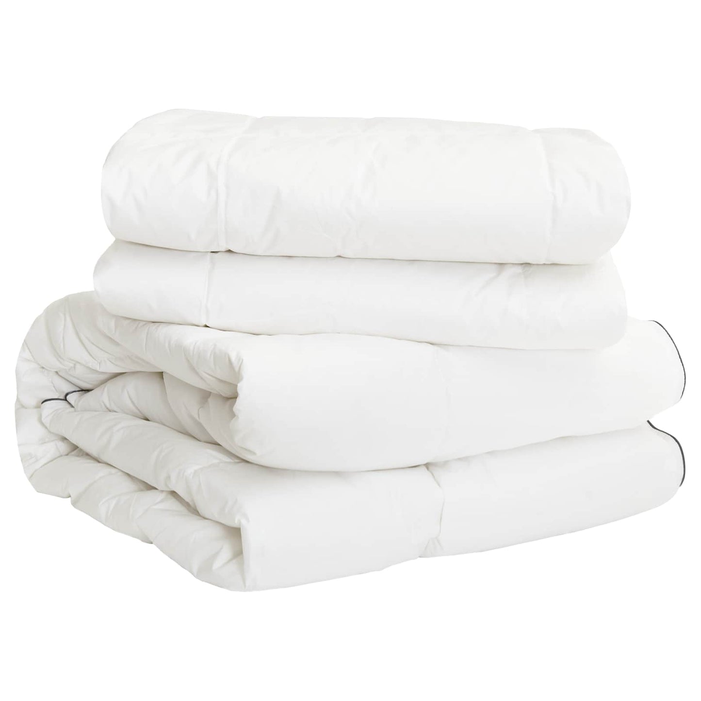 Duvet 155 x 200 cm 100% Cotton White