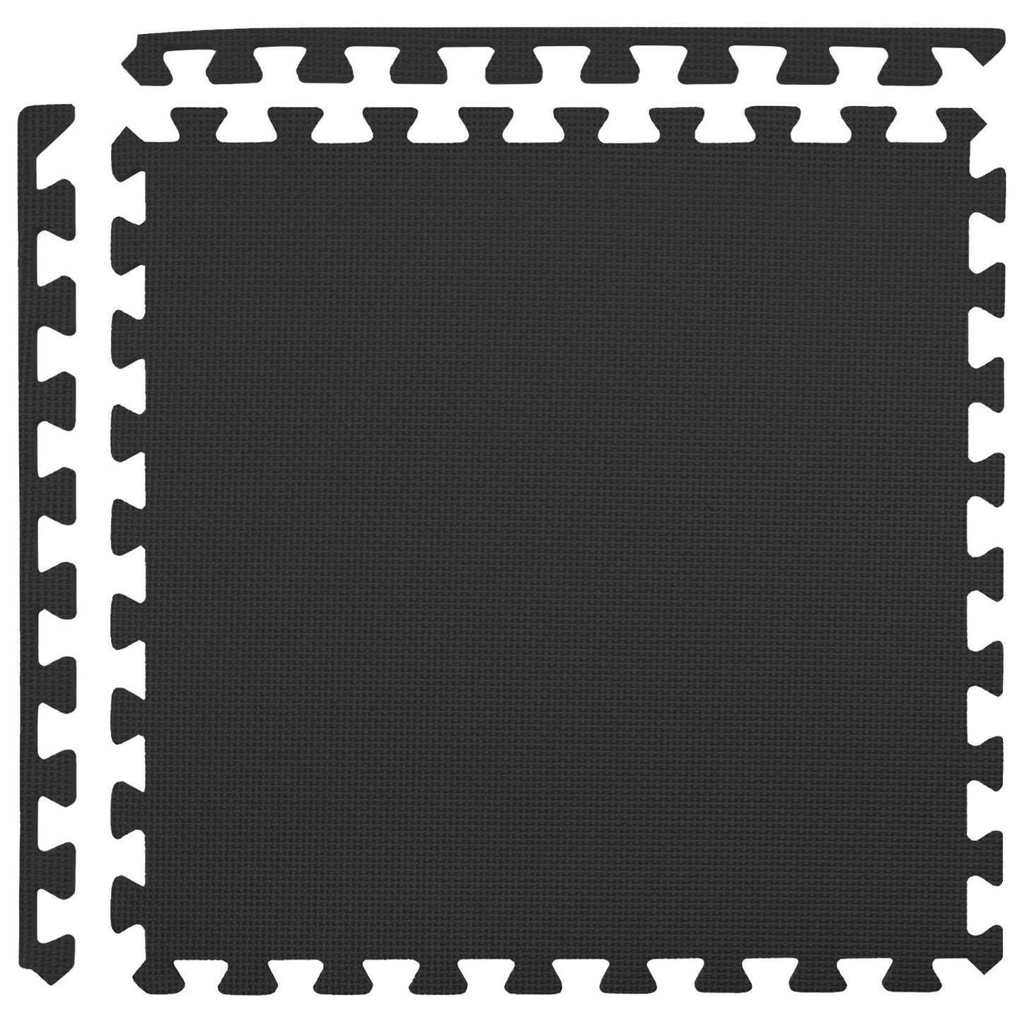 Pool Ground Mat 40 pcs Black 14.4 m² EVA Foam