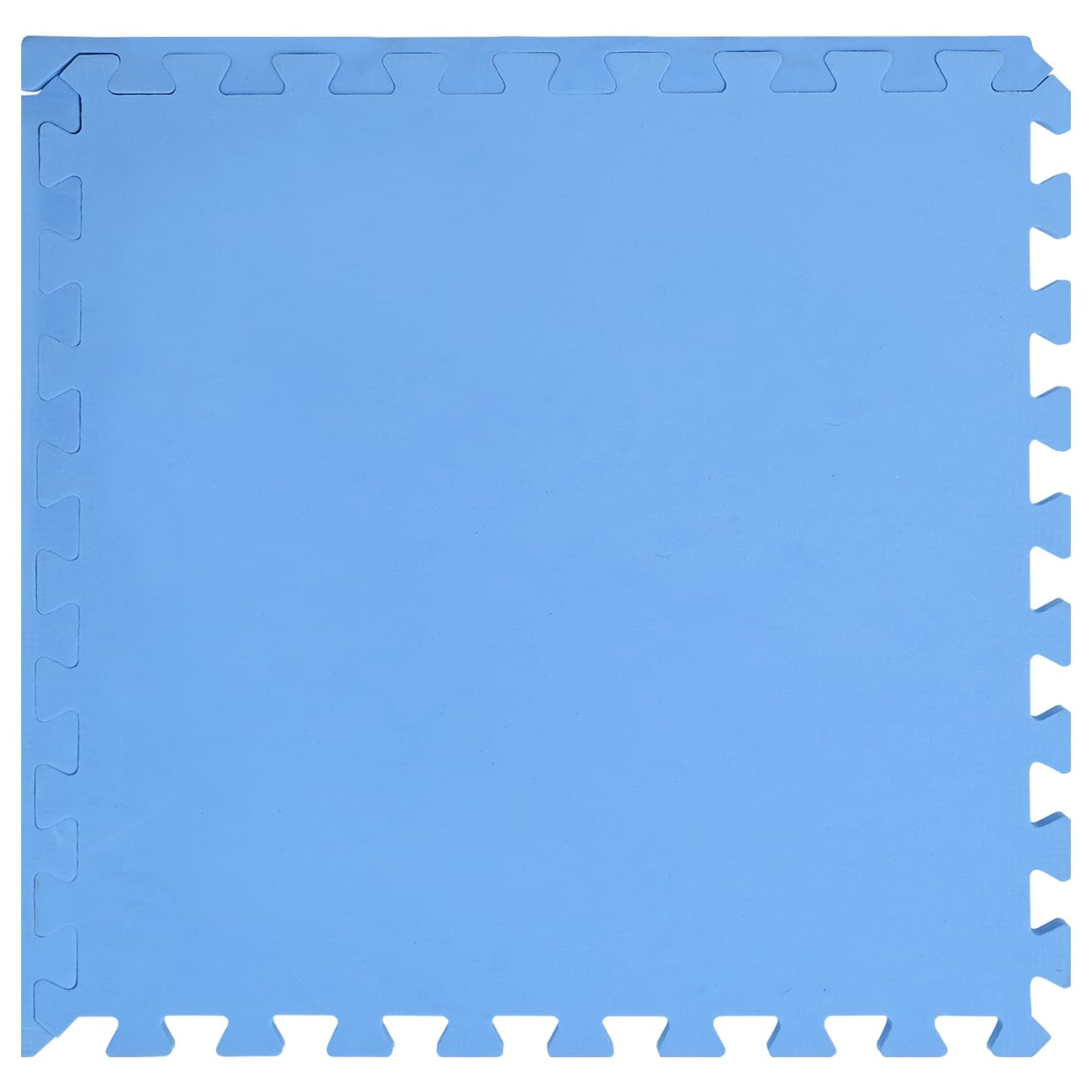 Pool Ground Mat 50 pcs Blue 18 m² EVA Foam