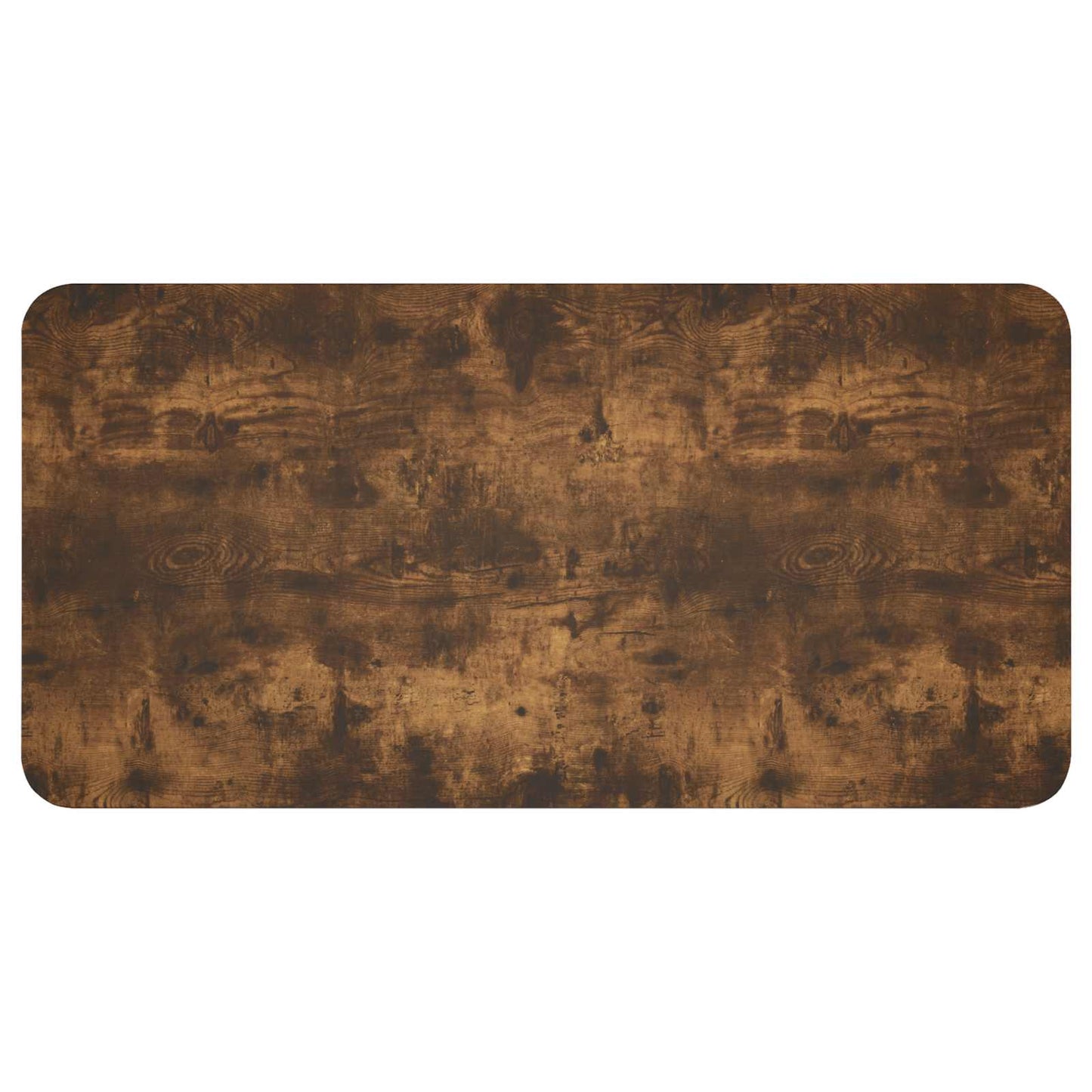 Dining Table 100 x 50 x 75 cm Engineered Wood Smoked Oak