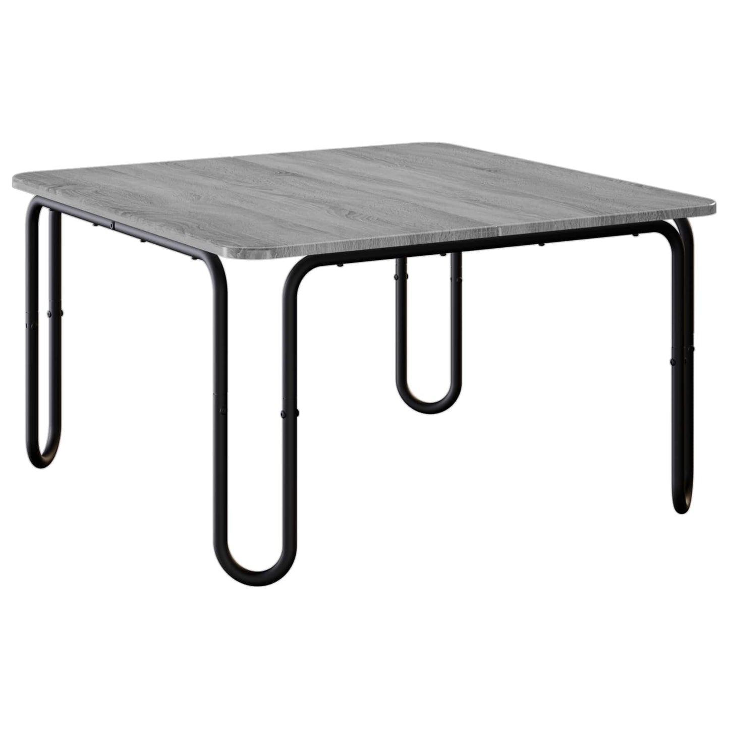 Coffee Table Grey Sonoma 59 x 59 x 45 cm Engineered Wood