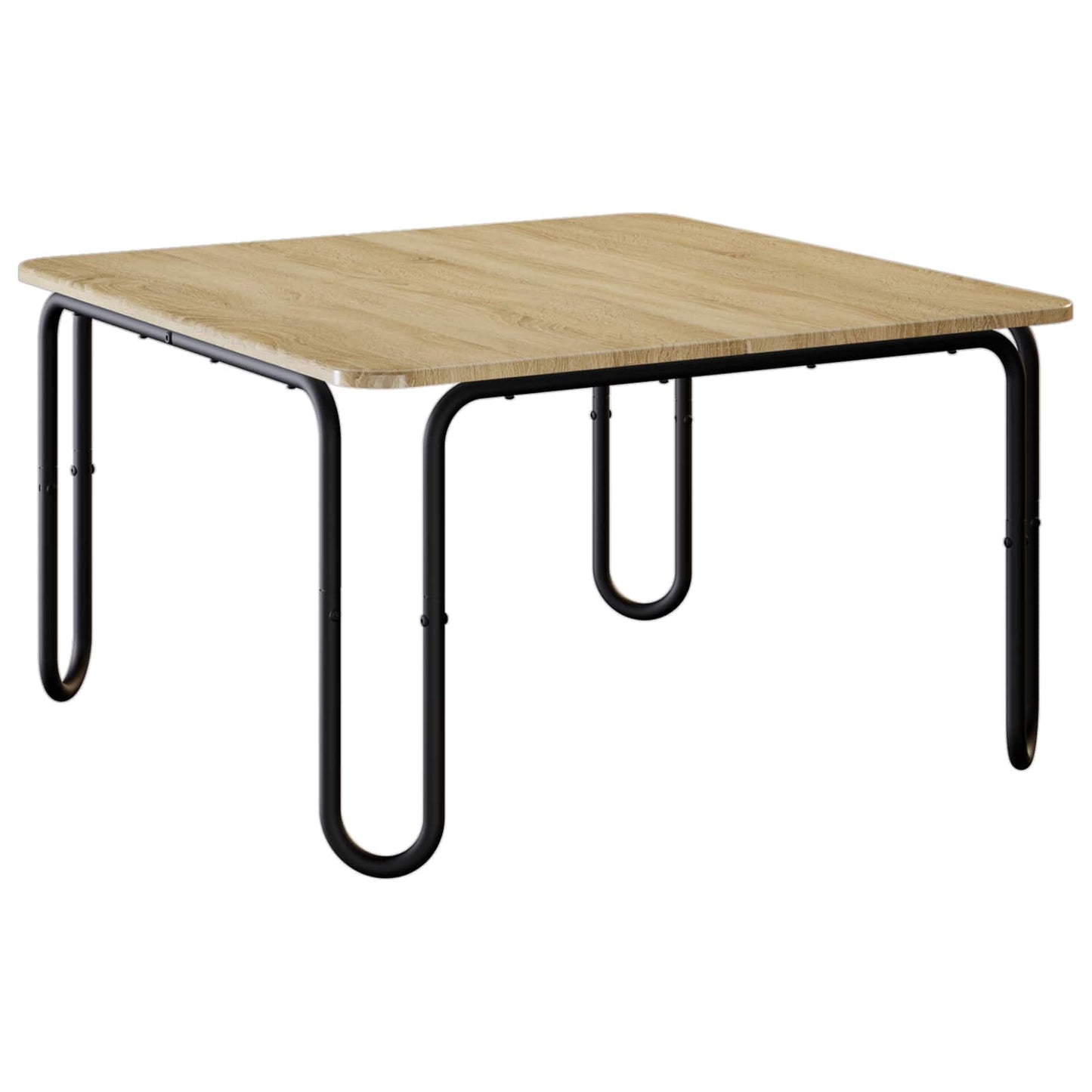 Coffee Table Sonoma Oak 100 x 100 x 45 cm Engineered Wood