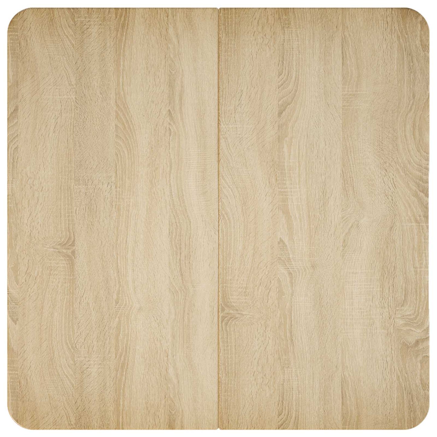 Coffee Table Sonoma Oak 100 x 100 x 45 cm Engineered Wood