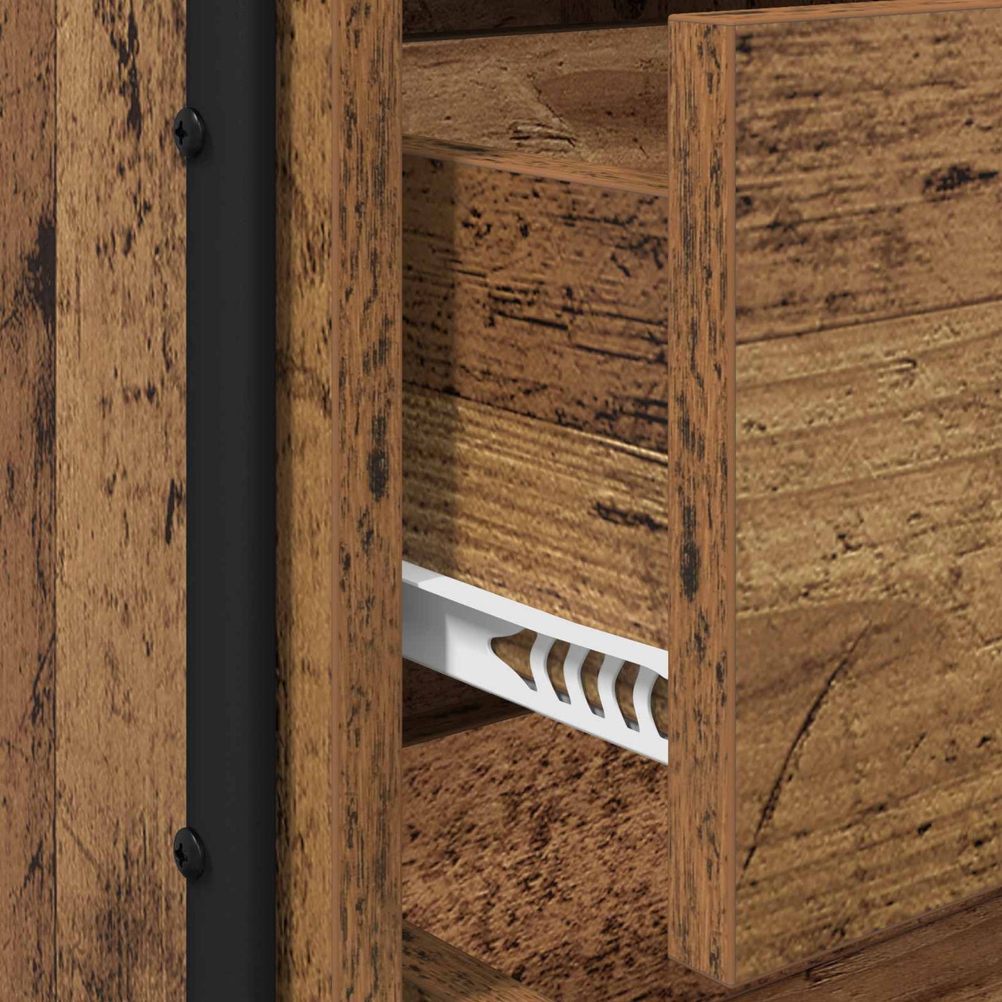 Bedside Cabinet 2 pcs Old Wood 40 x 36.5 x 50 cm