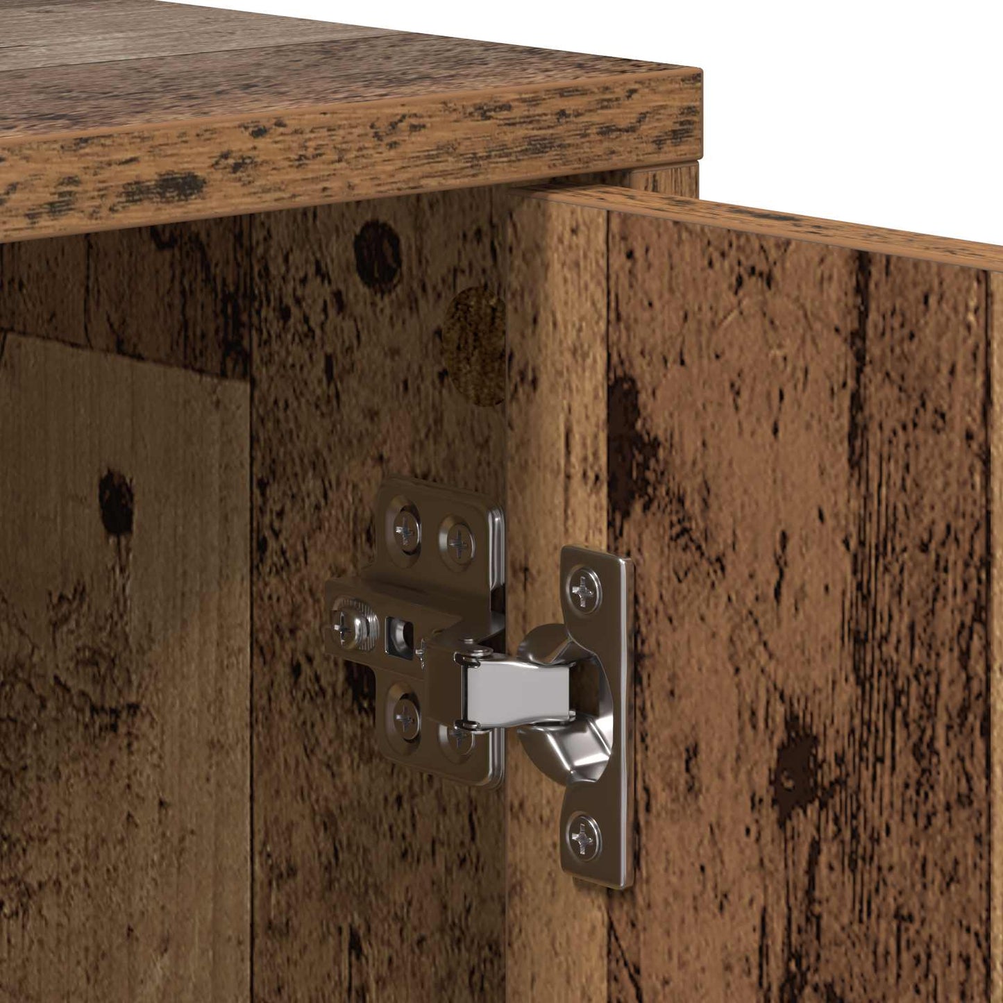 Bedside Cabinet Old Wood 40 x 36.5 x 50 cm Engineered Wood