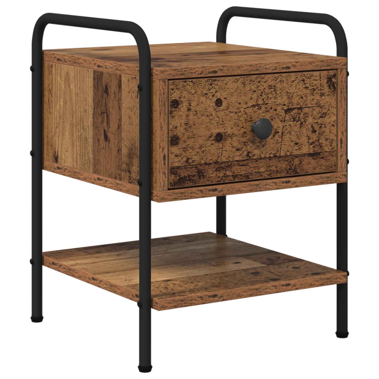 Bedside Cabinet Old Wood 35 x 36.5 x 47 cm Engineered Wood