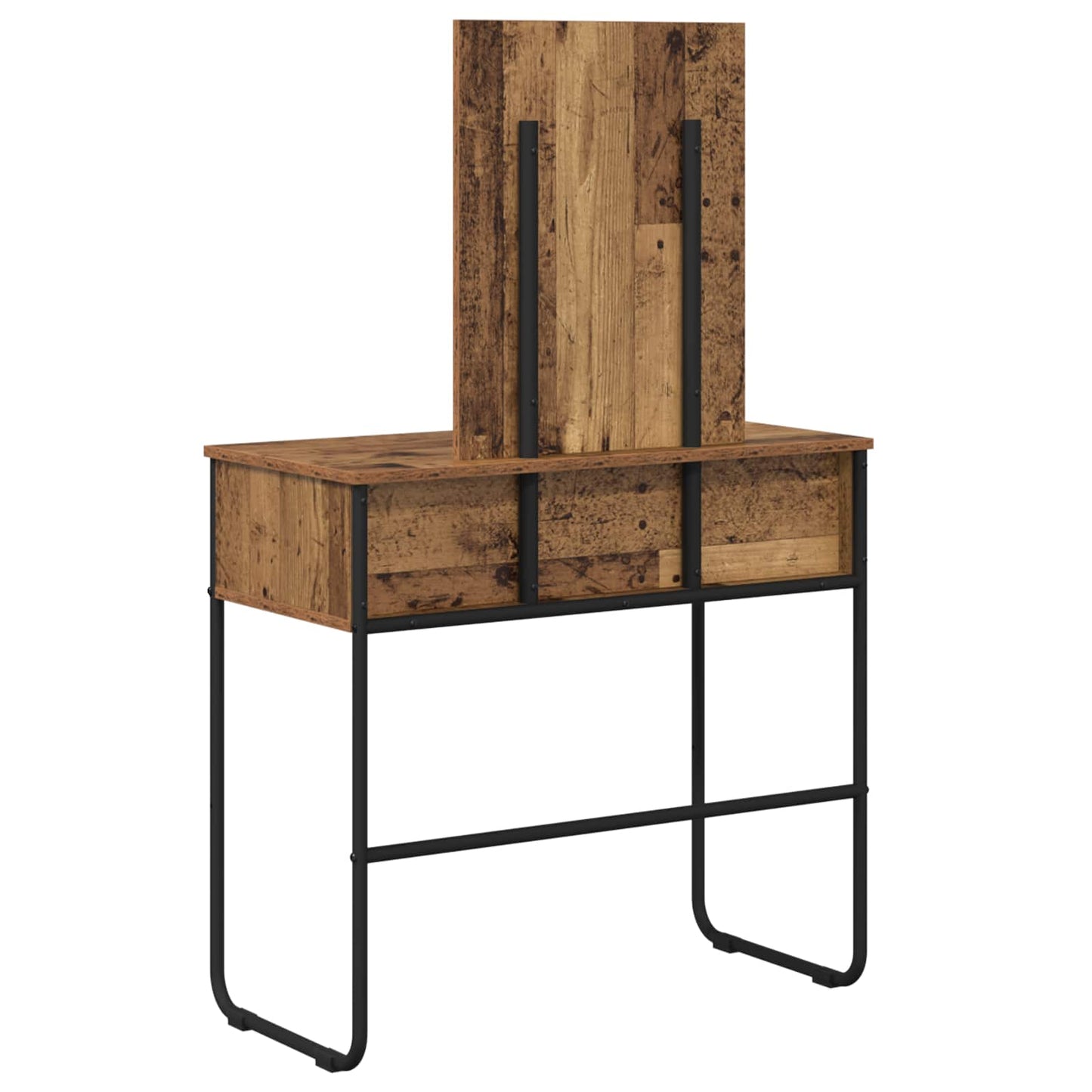 Dressing Table Old Wood 81 x 40 x 131 cm Engineered Wood