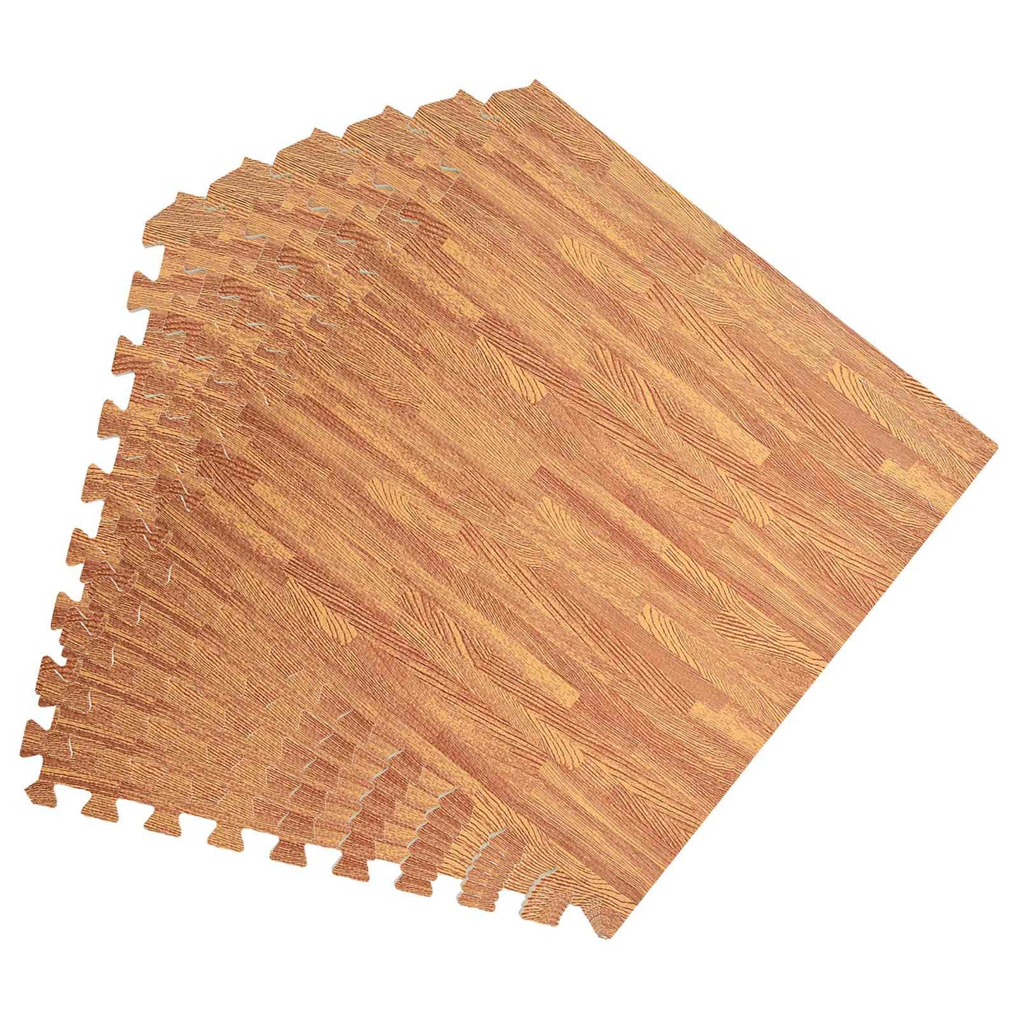 Floor Mats 40 pcs Wood 14.4 m² EVA Foam
