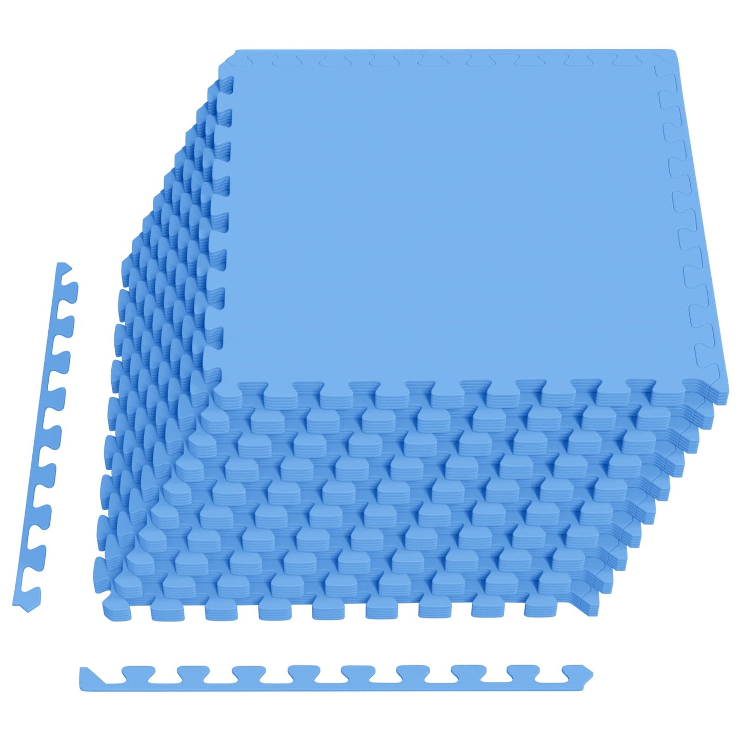 Floor Mats 50 pcs Blue 18 m² EVA Foam