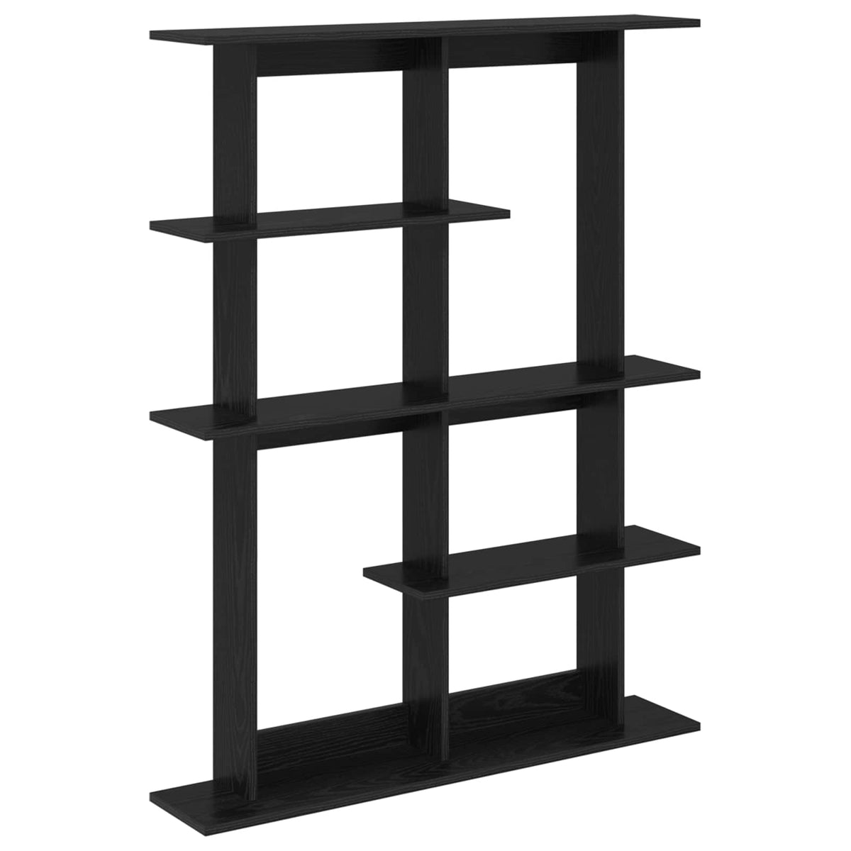 Wall Shelf Black Oak 102 x 20 x 130 cm