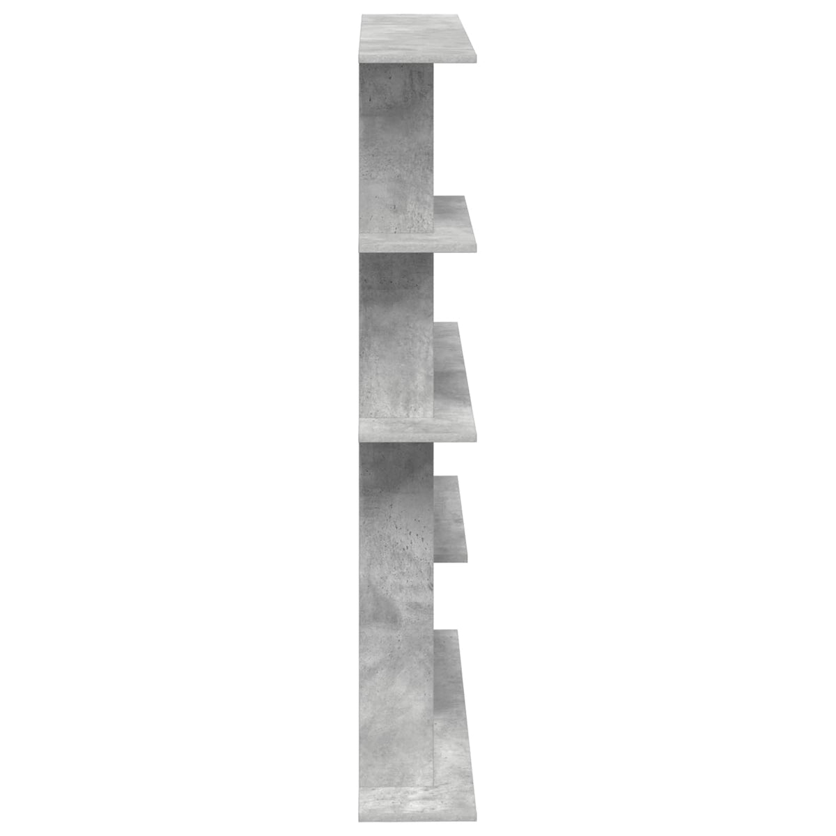 Wall Shelf Concrete Grey 102 x 20 x 130 cm