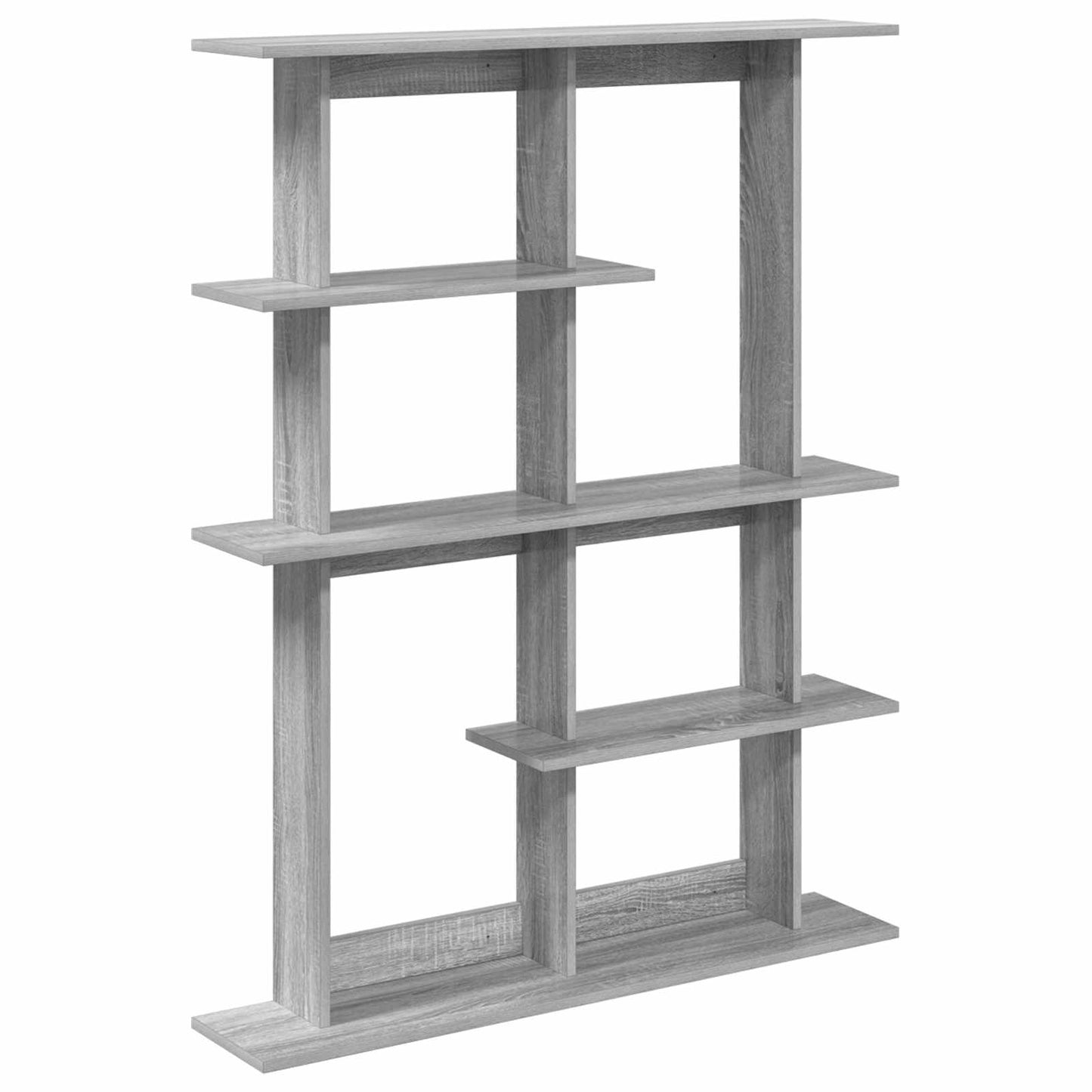 Wall Shelf Grey Sonoma 102 x 20 x 130 cm Engineered Wood