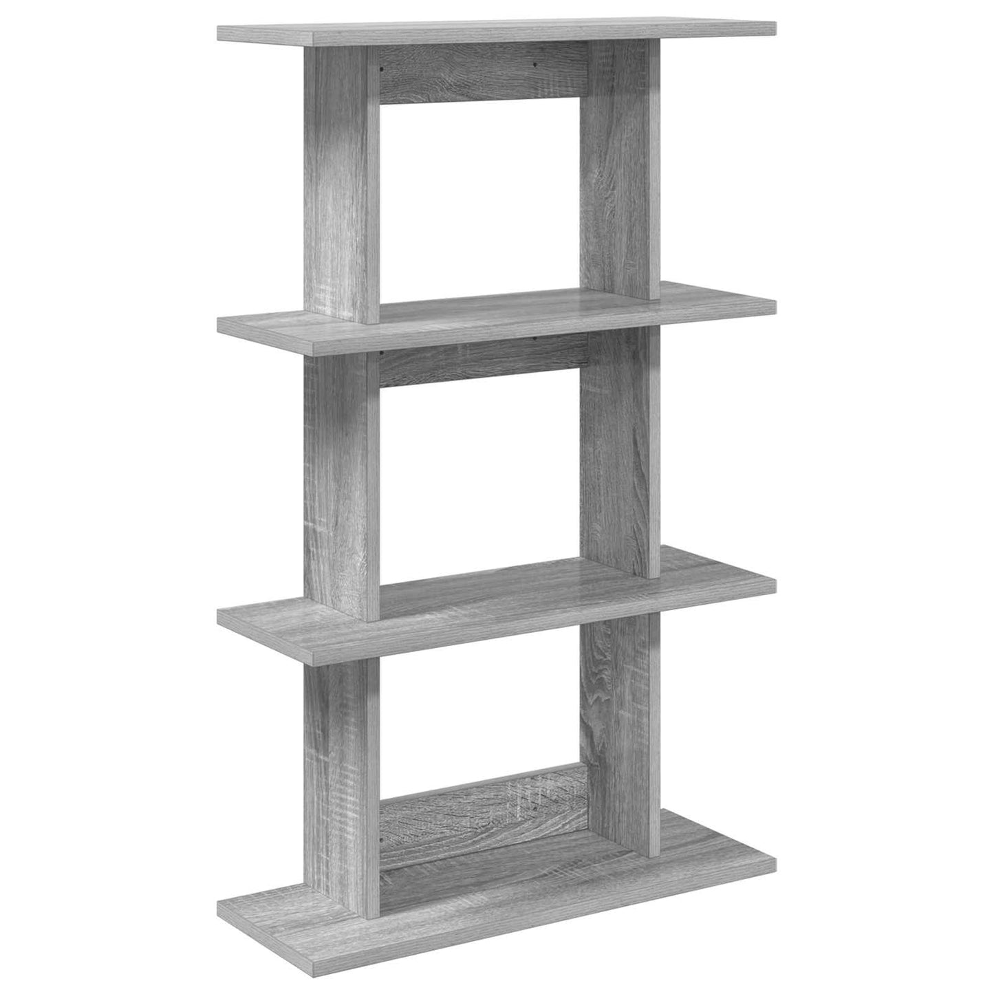 Wall Shelf Wall-Mounted Grey Sonoma 56 x 20 x 90 cm