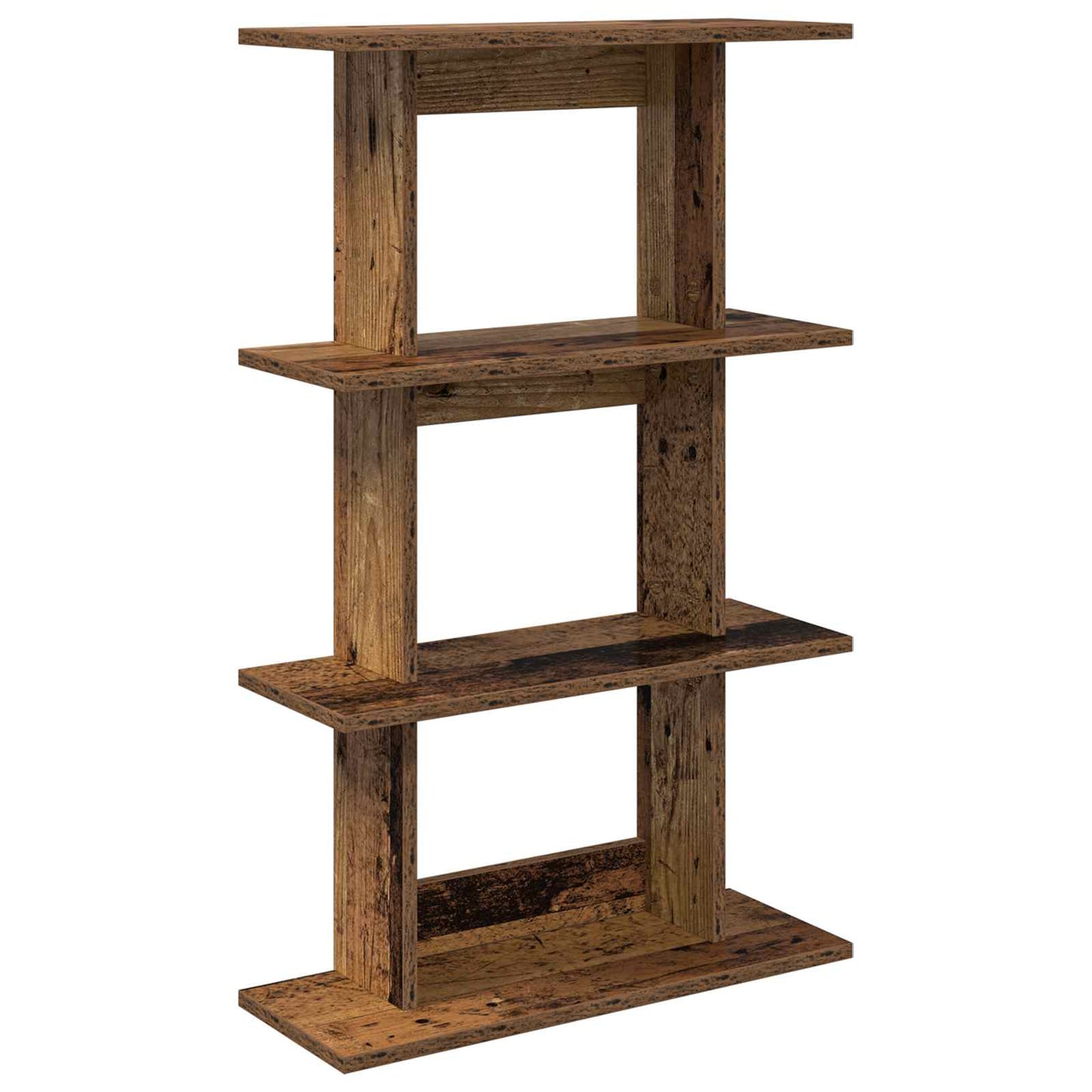 Wall Shelf Wall-Mounted Old Wood 56 x 20 x 90 cm