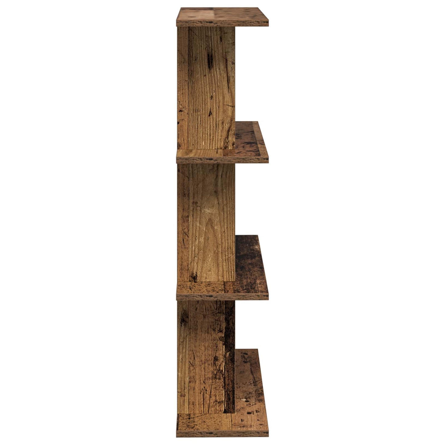 Wall Shelf Wall-Mounted Old Wood 56 x 20 x 90 cm