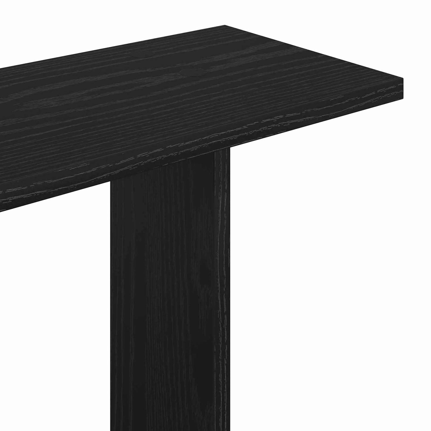 Wall Shelf Wall-Mounted Black Oak 100 x 20 x 75 cm