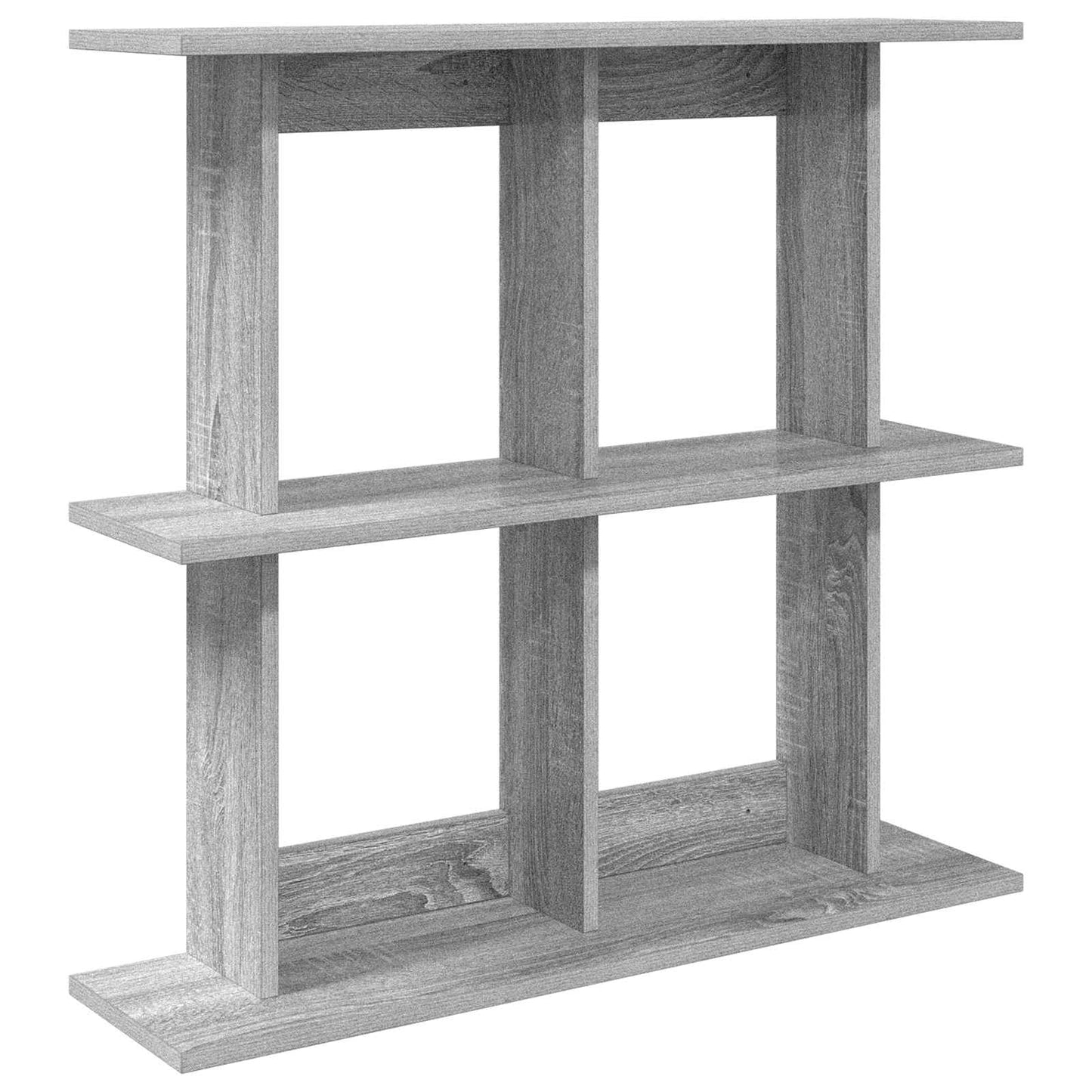 Wall Shelf Wall-Mounted Grey Sonoma 100 x 20 x 75 cm