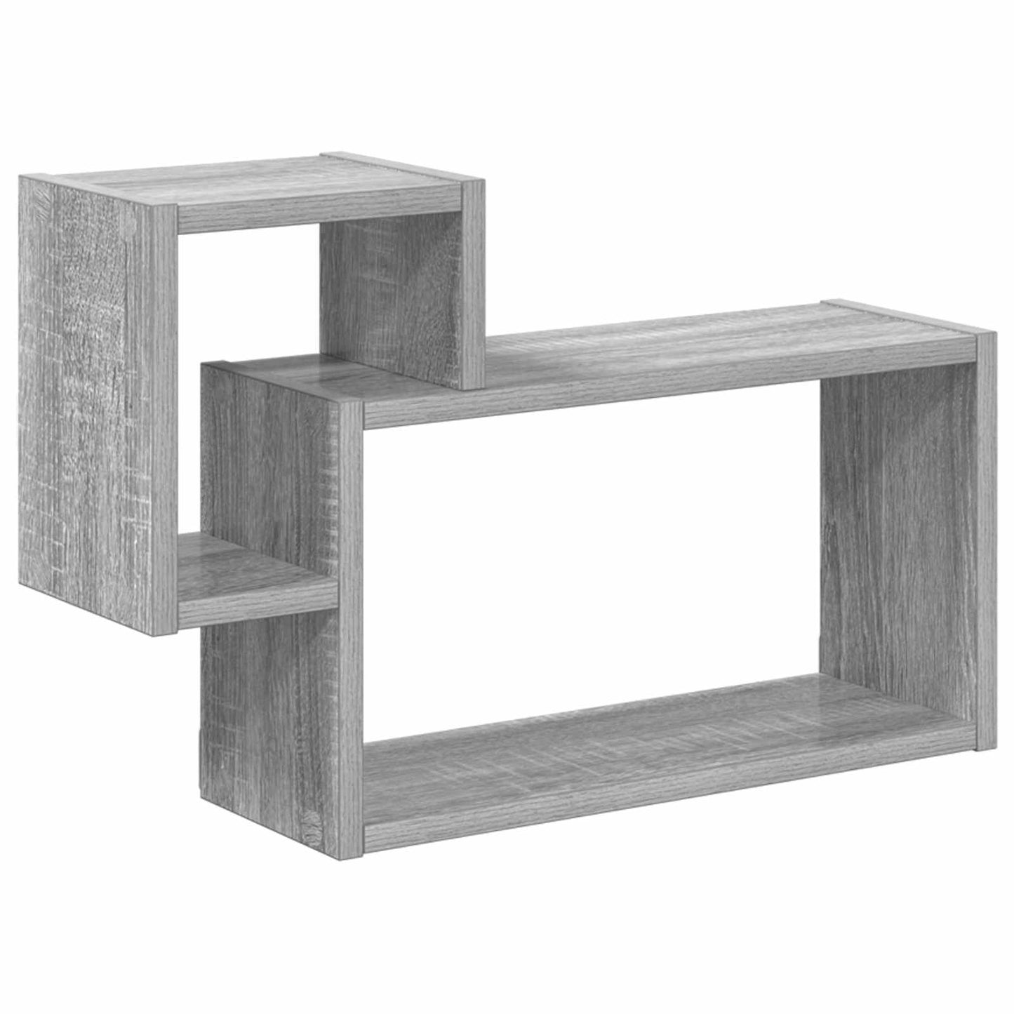 Wall Shelf Wall-Mounted Grey Sonoma 55 x 15 x 35 cm