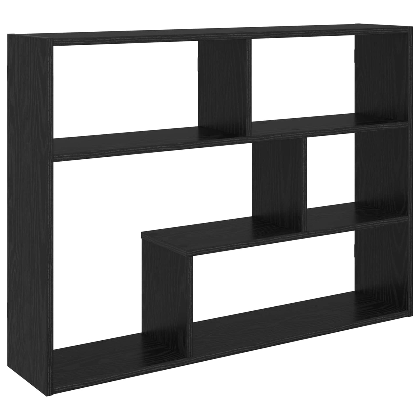 Wall Shelf Wall-Mounted Black Oak 95 x 20 x 69.5 cm