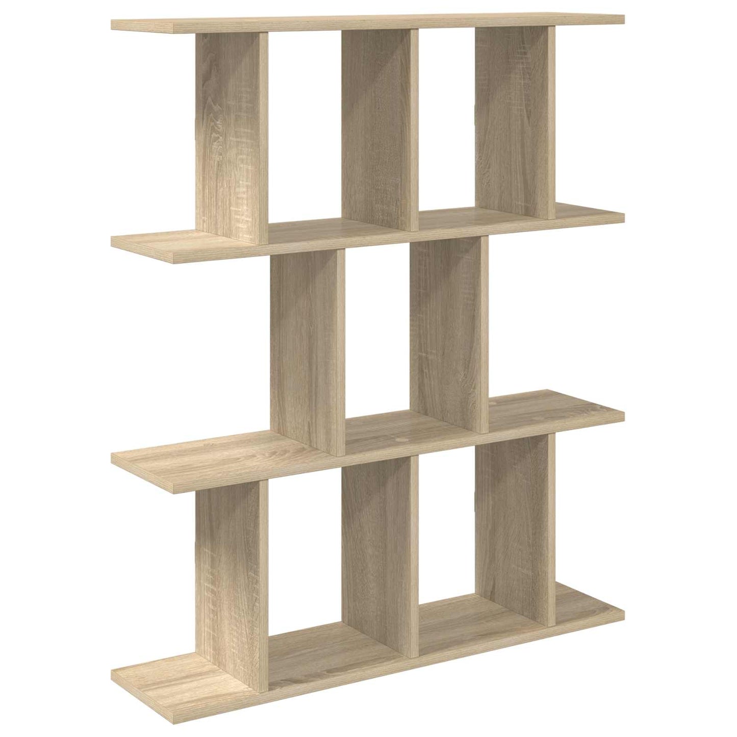 Wall Shelf Sonoma Oak 102 x 20 x 96 cm Engineered Wood