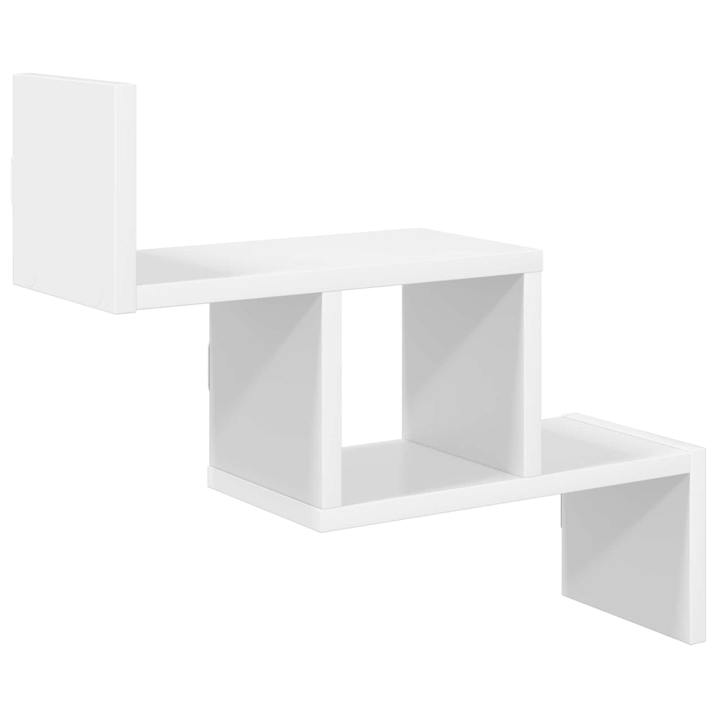 Wall Shelf White 48 x 15 x 42 cm Engineered Wood