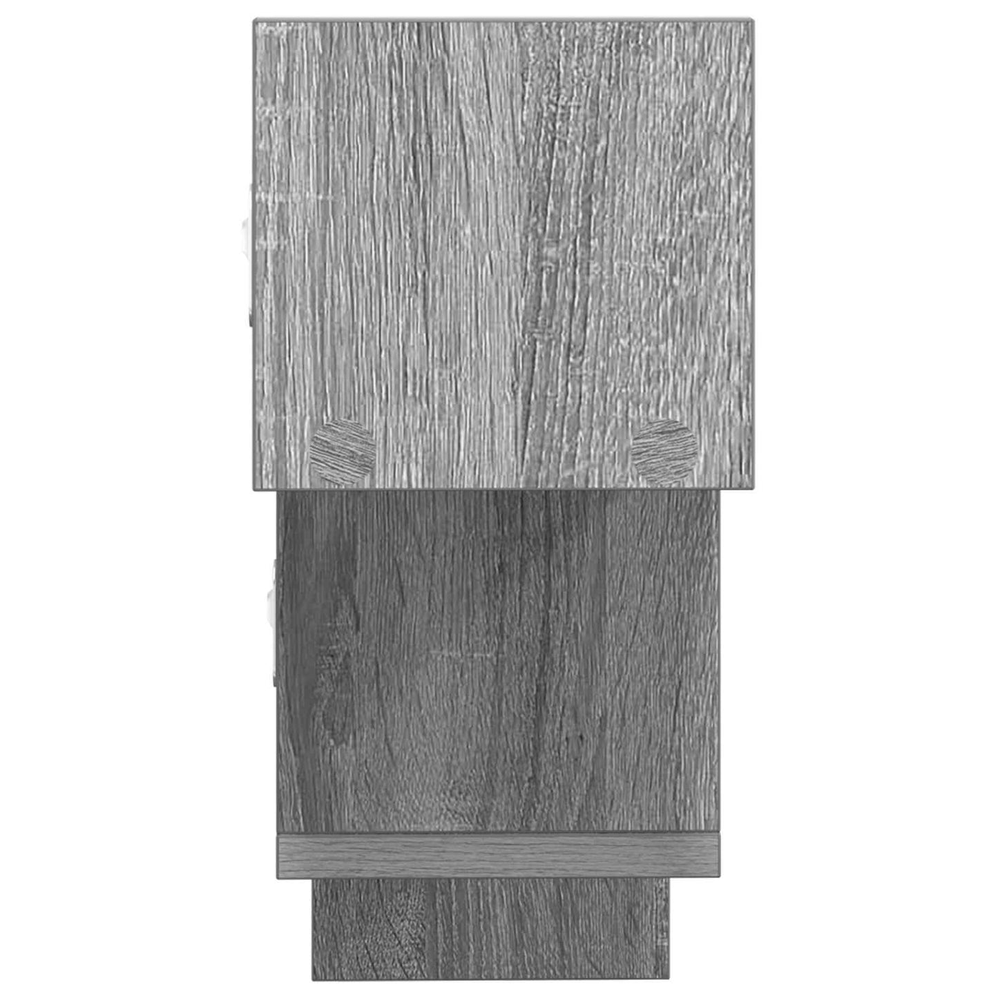 Wall Shelf Grey Sonoma 48 x 15 x 42 cm Engineered Wood