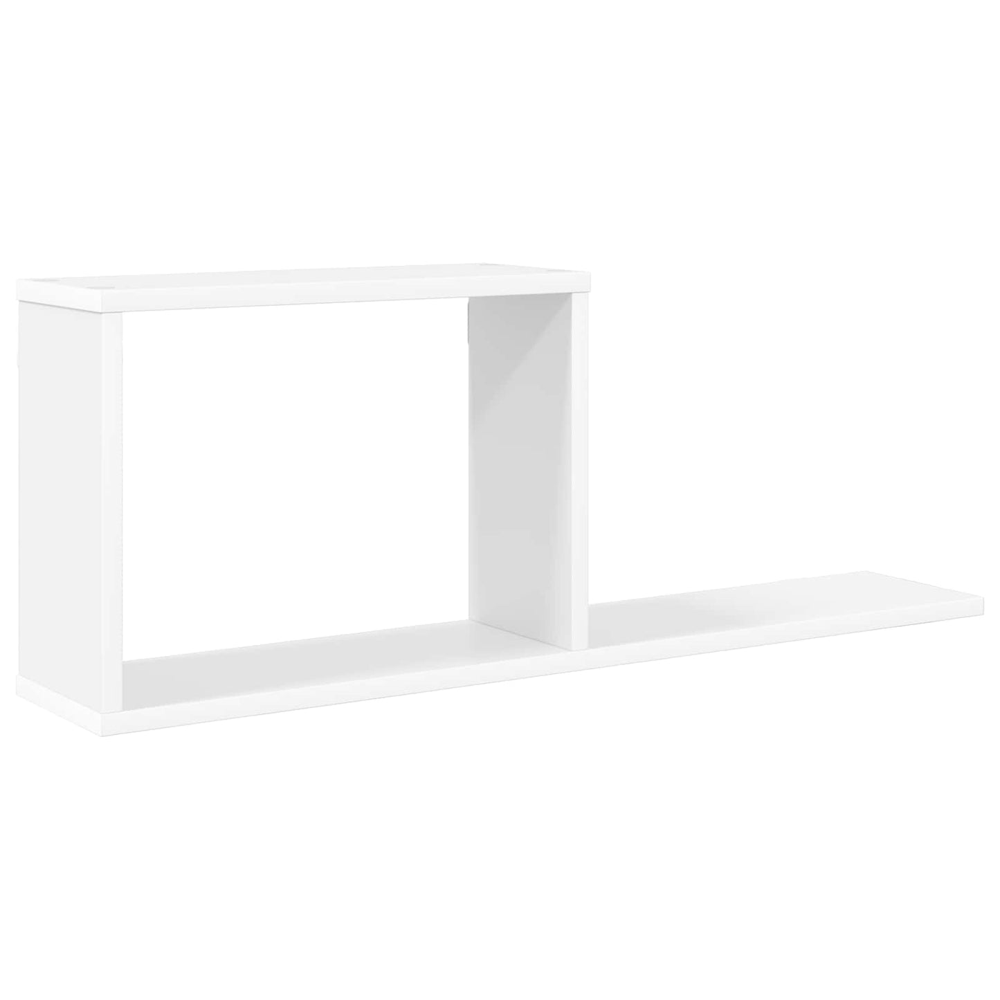 Floating Shelves White 80 x 15 x 30 cm Engineered Wood