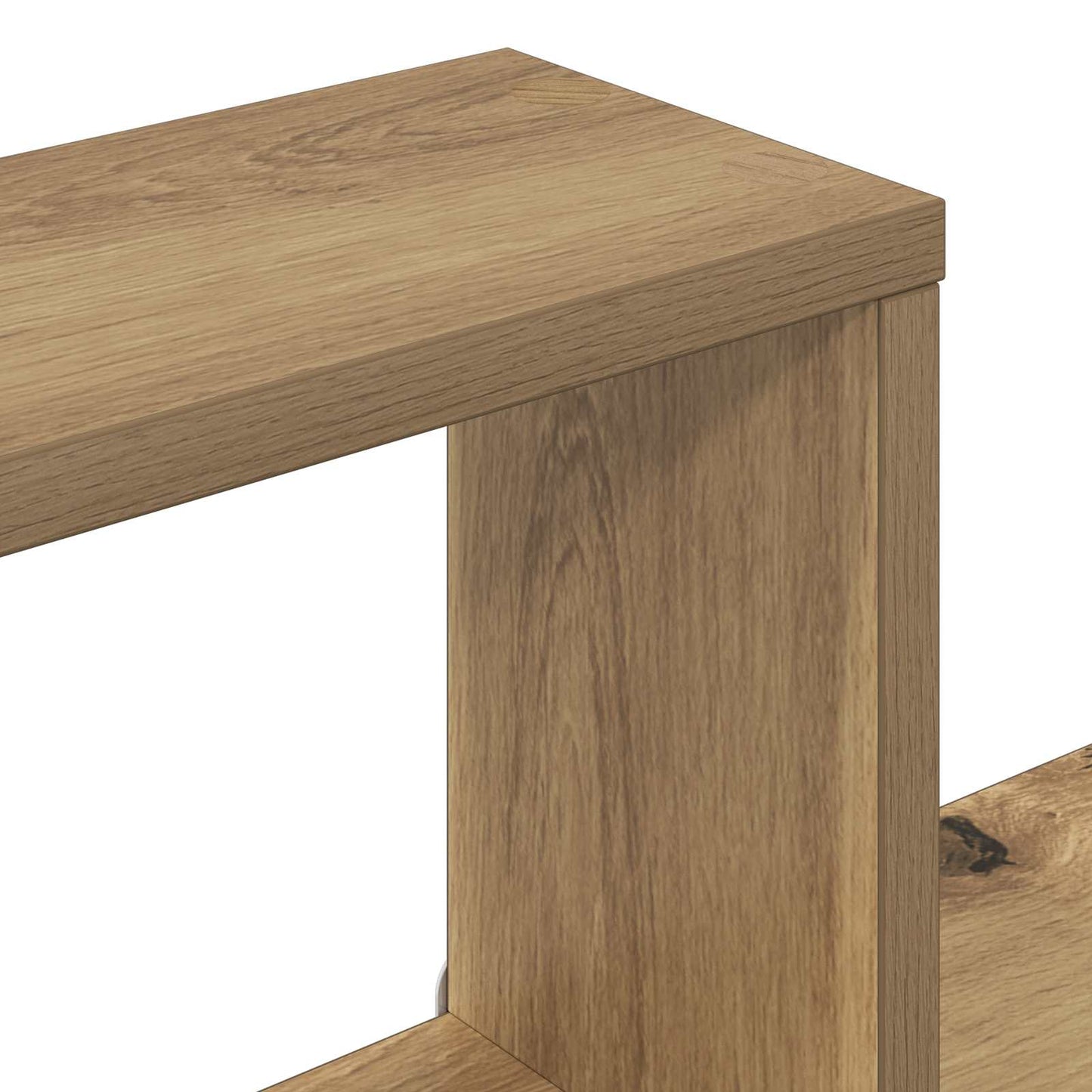 Floating Shelves Artisan Oak 80 x 15 x 30 cm Engineered Wood